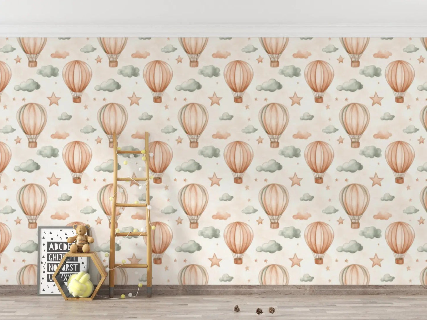 Vintage Sky Adventure Wallpaper (Online Exclusive)