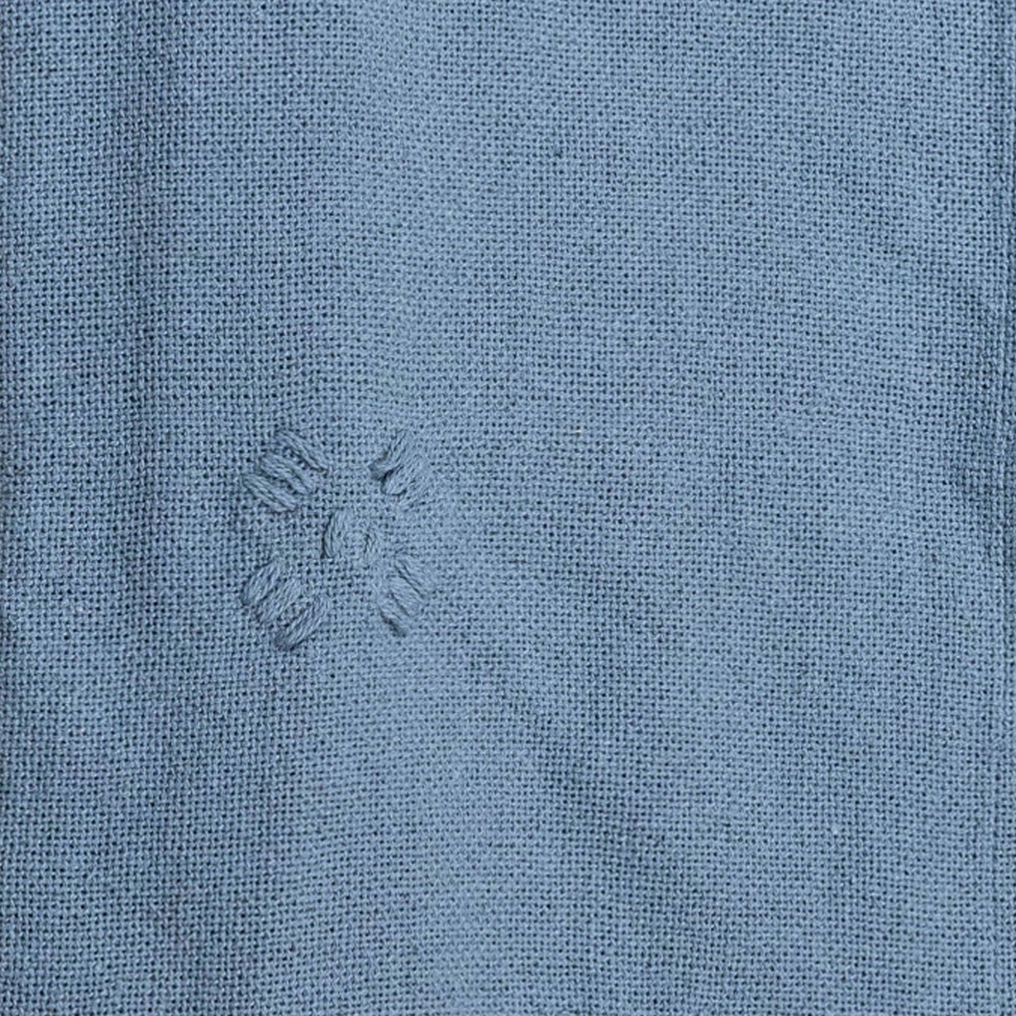 Hand Woven Pilar Throw Blue