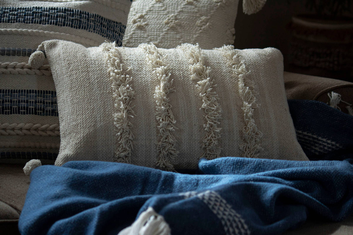 14X22 Hand Woven Ramona Pillow
