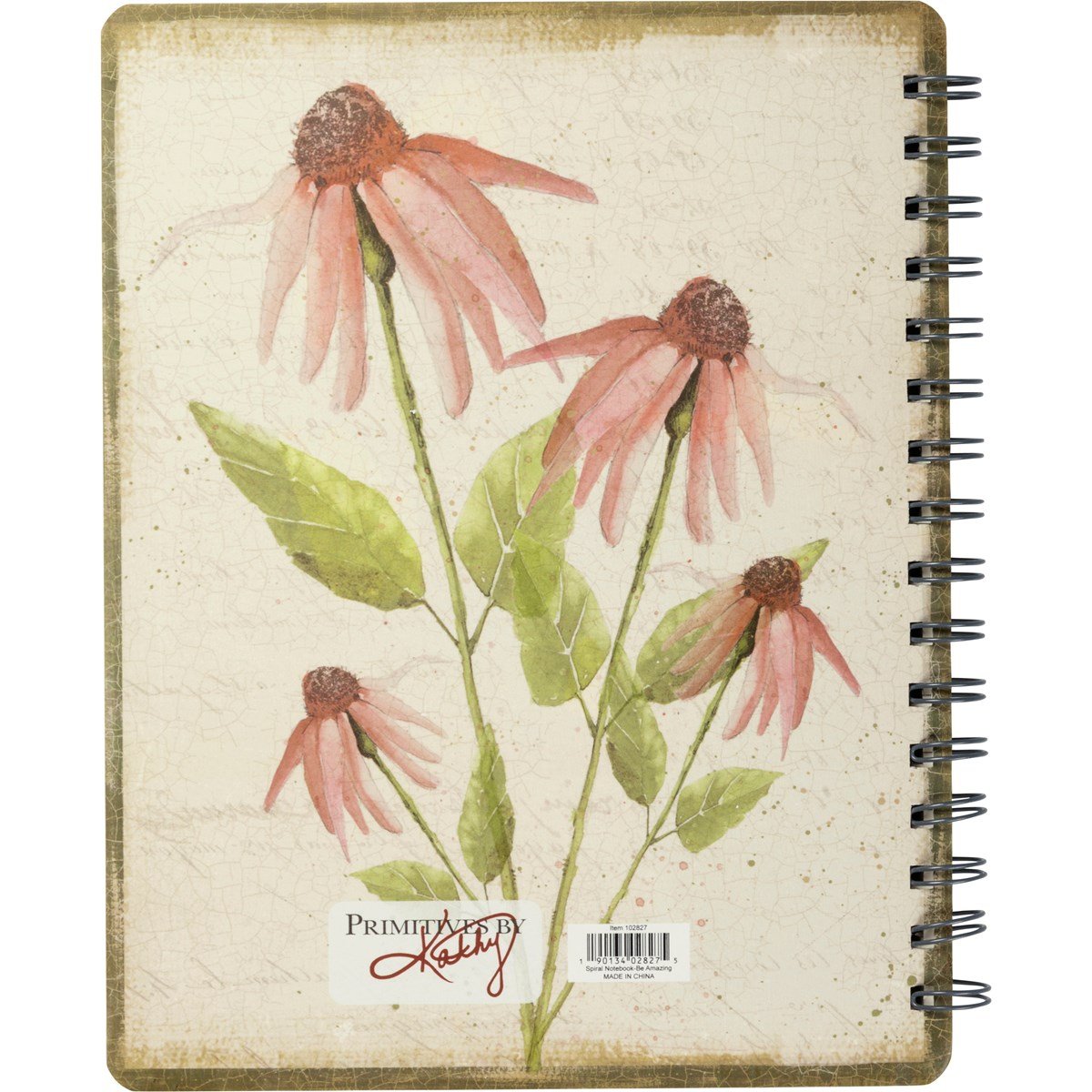 Be Amazing Spiral Notebook