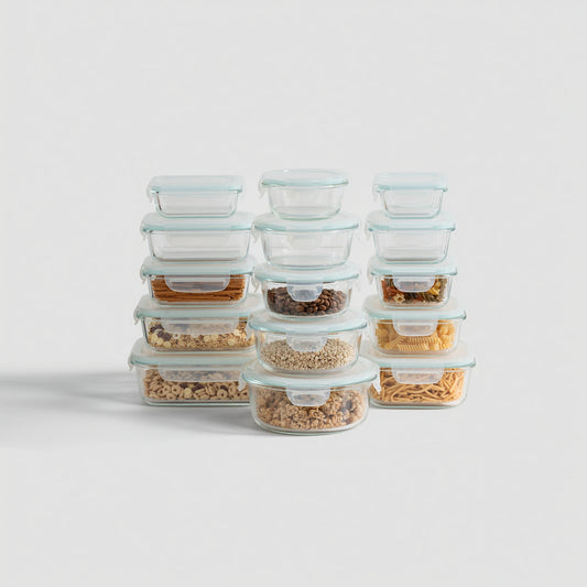 15 Container Borosilicate Glass Set (Online Exclusive)