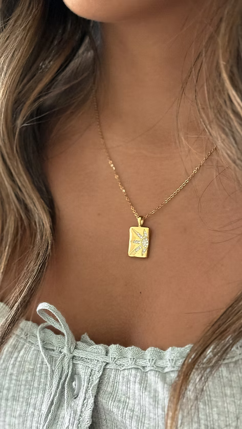 THE PEEKY SUN NECKLACE