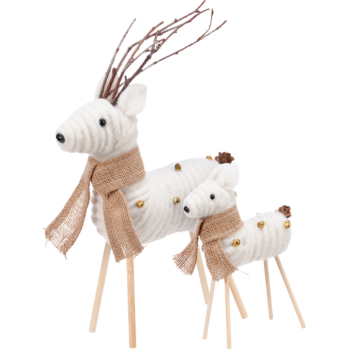 Cream Deer Critter Set