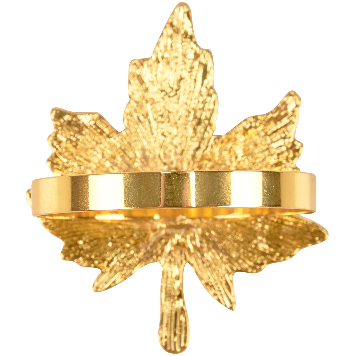 Gold Leaf Napkin Ring