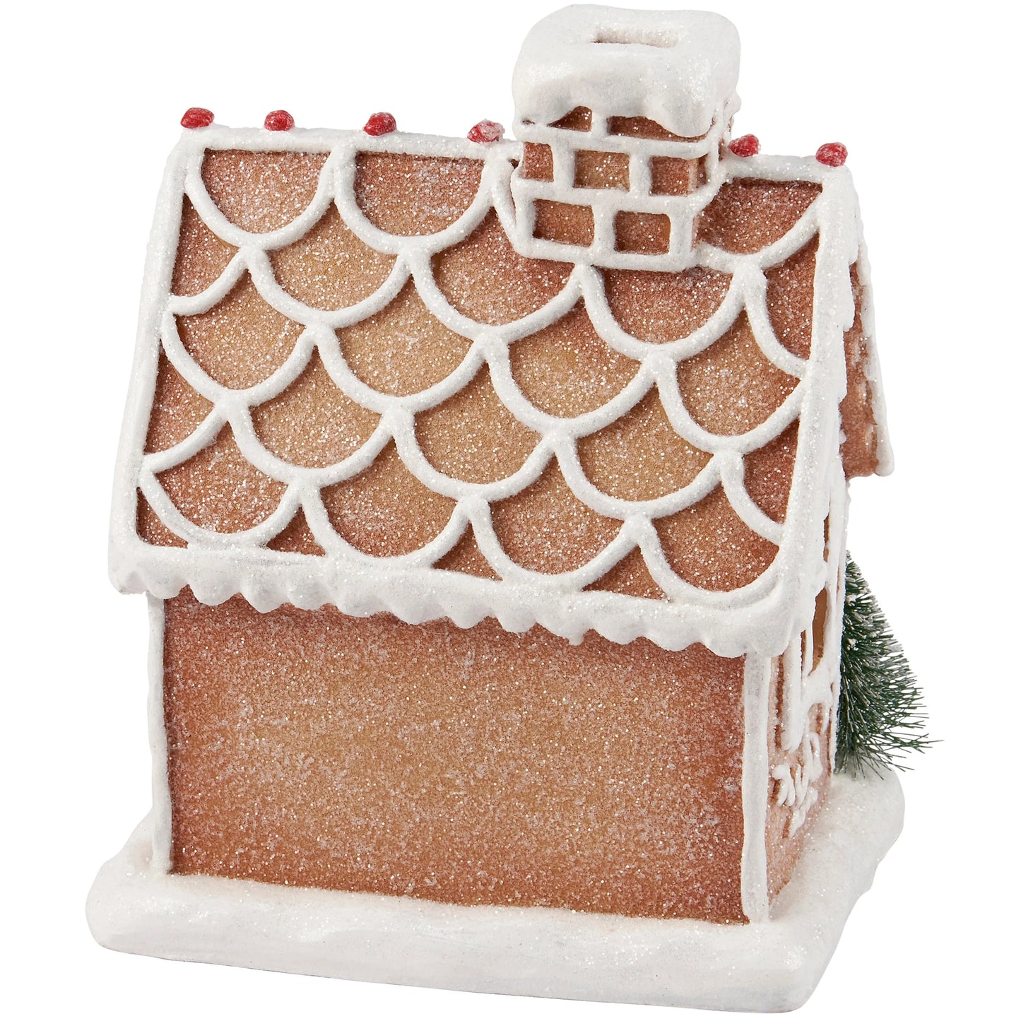 Lighted Gingerbread Cottage Figurine