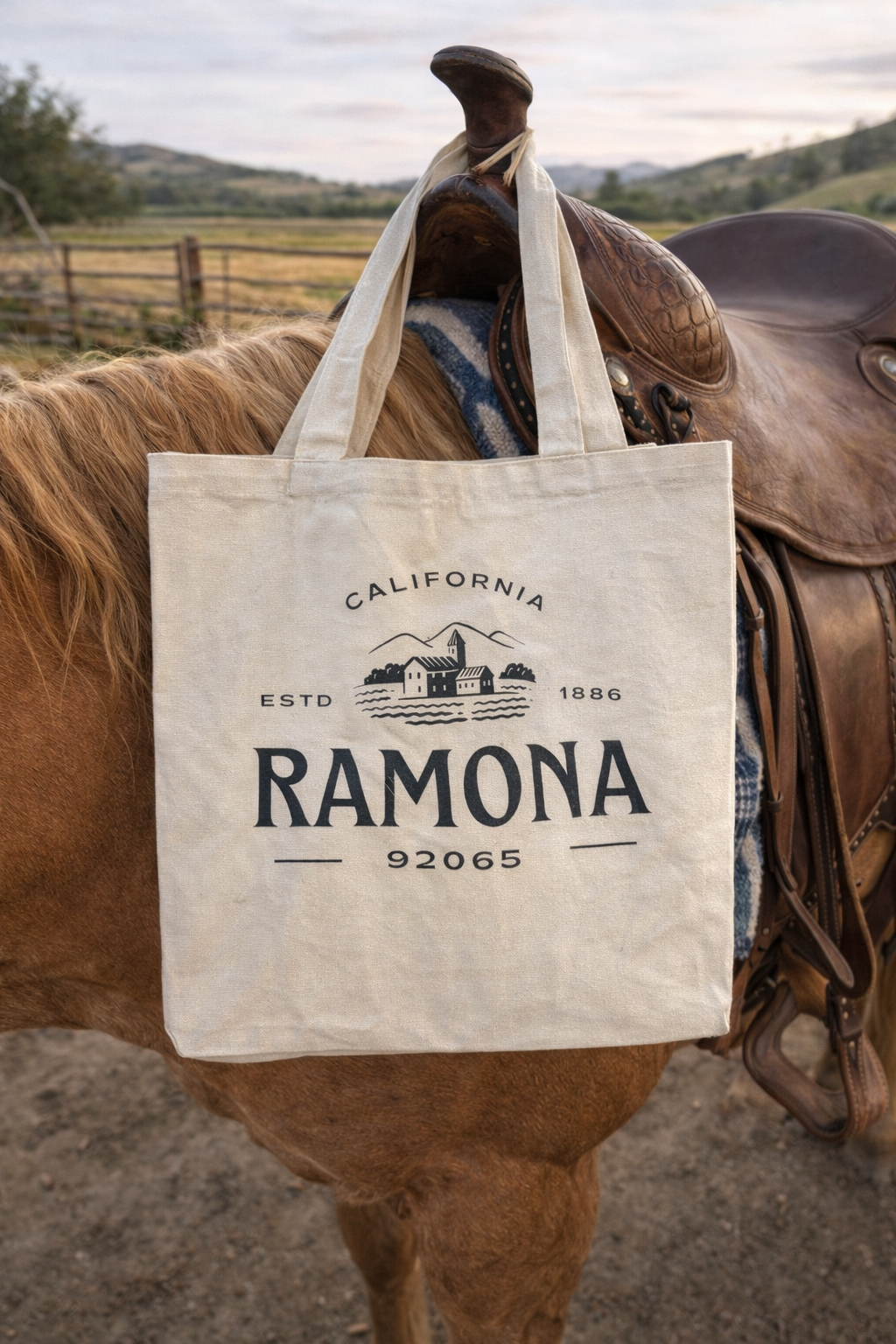 Ramona Canvas Tote Bag