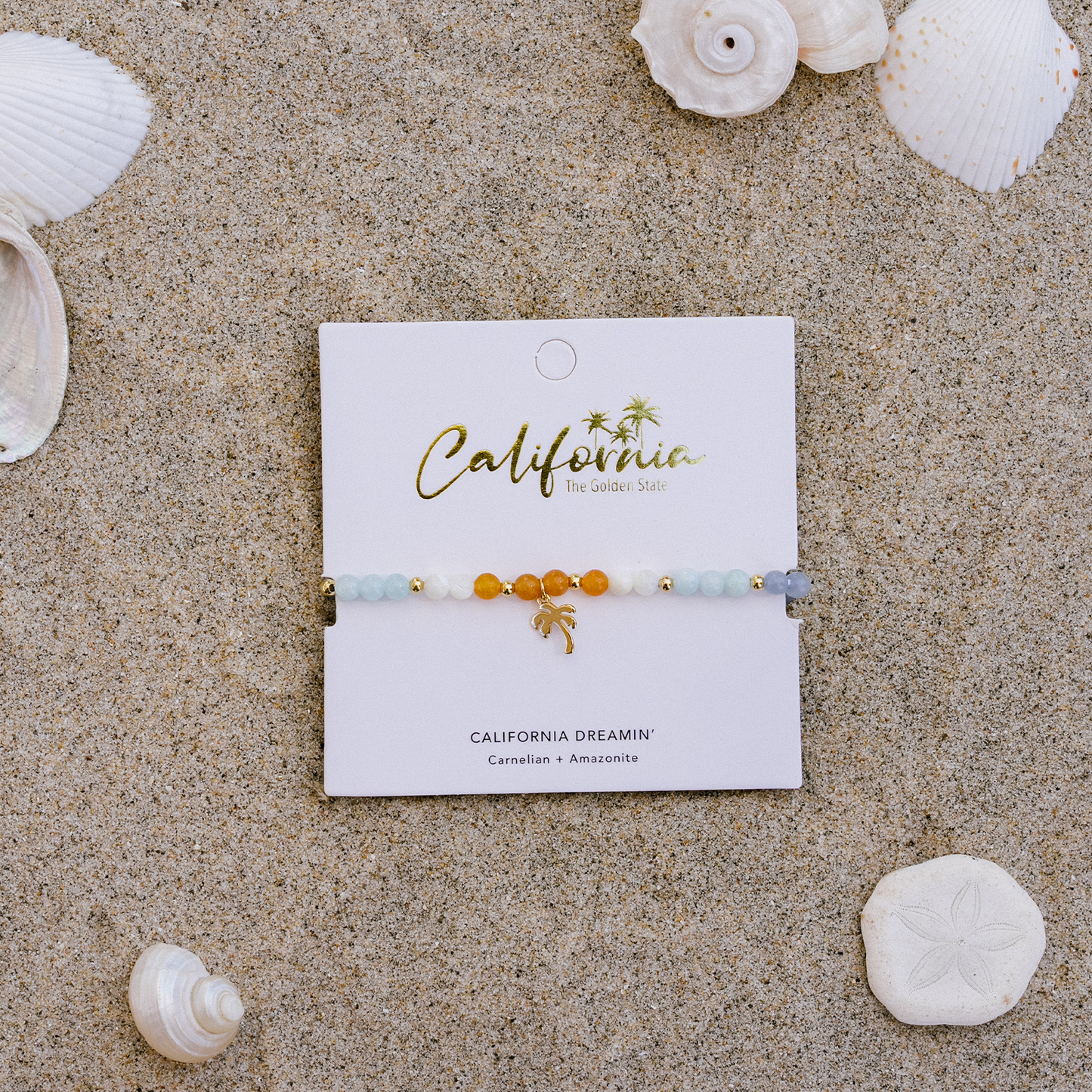 California Dreamin' California Healing 4mm Bracelet