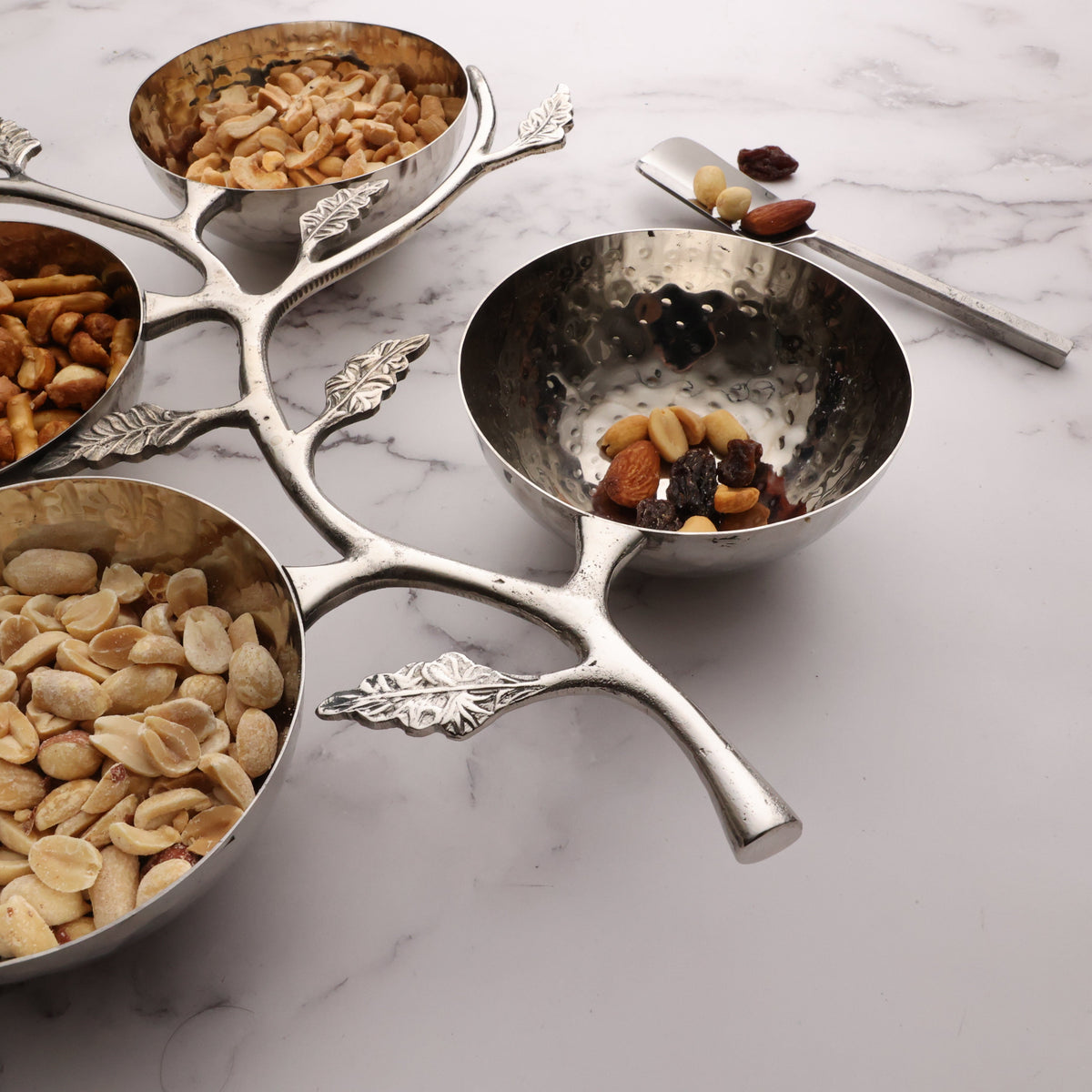 Hammered Leaf Nut Bowl (Online Exclusive)