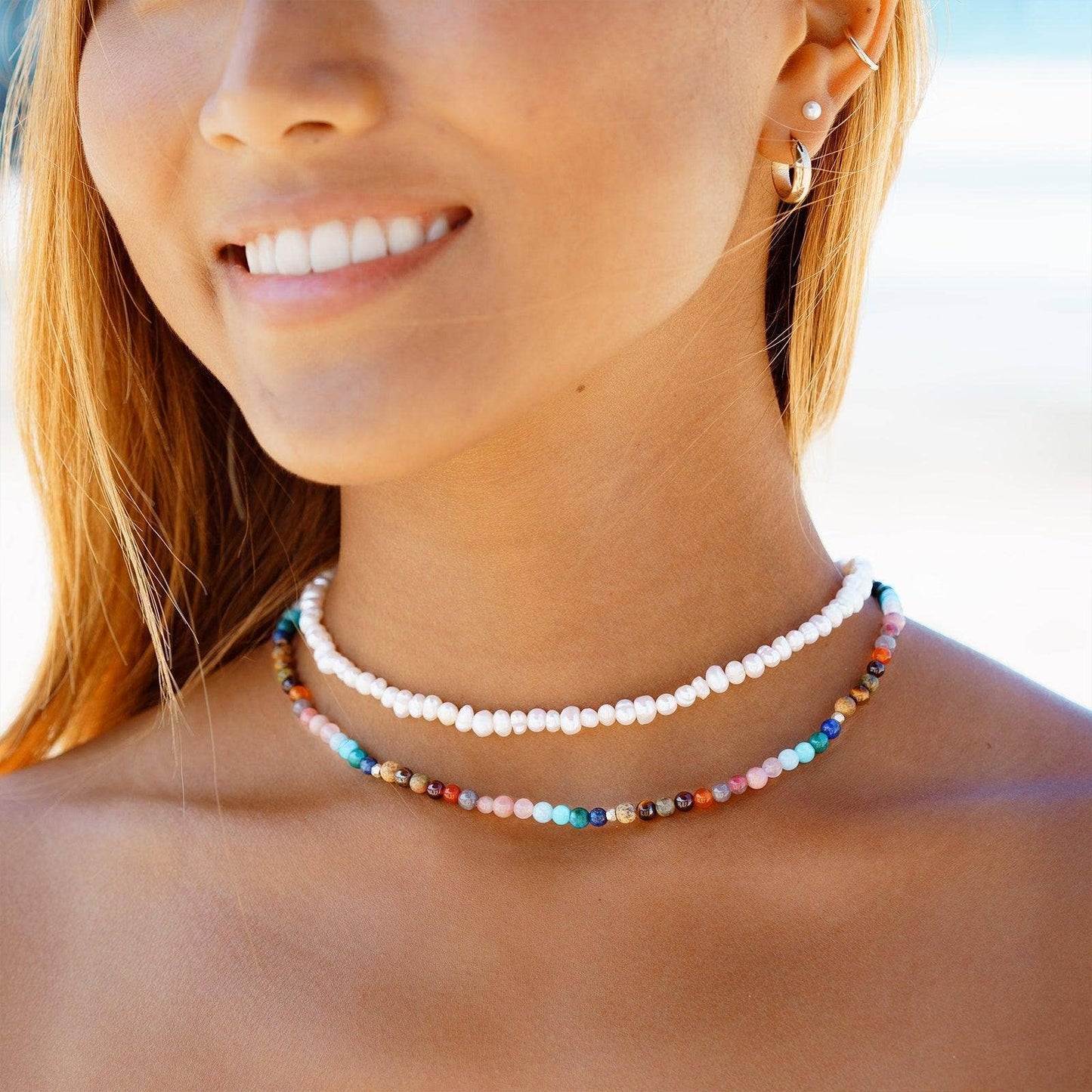 Self Love Pearl Healing Necklace