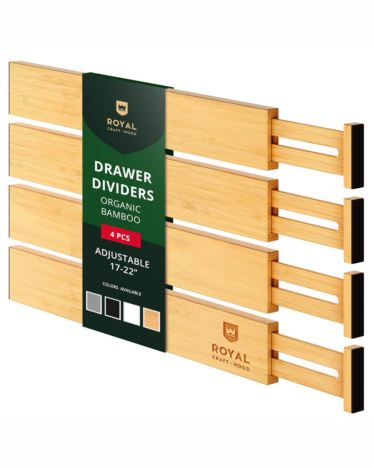 Drawer Dividers 22”, Natural (Online Exclusive)