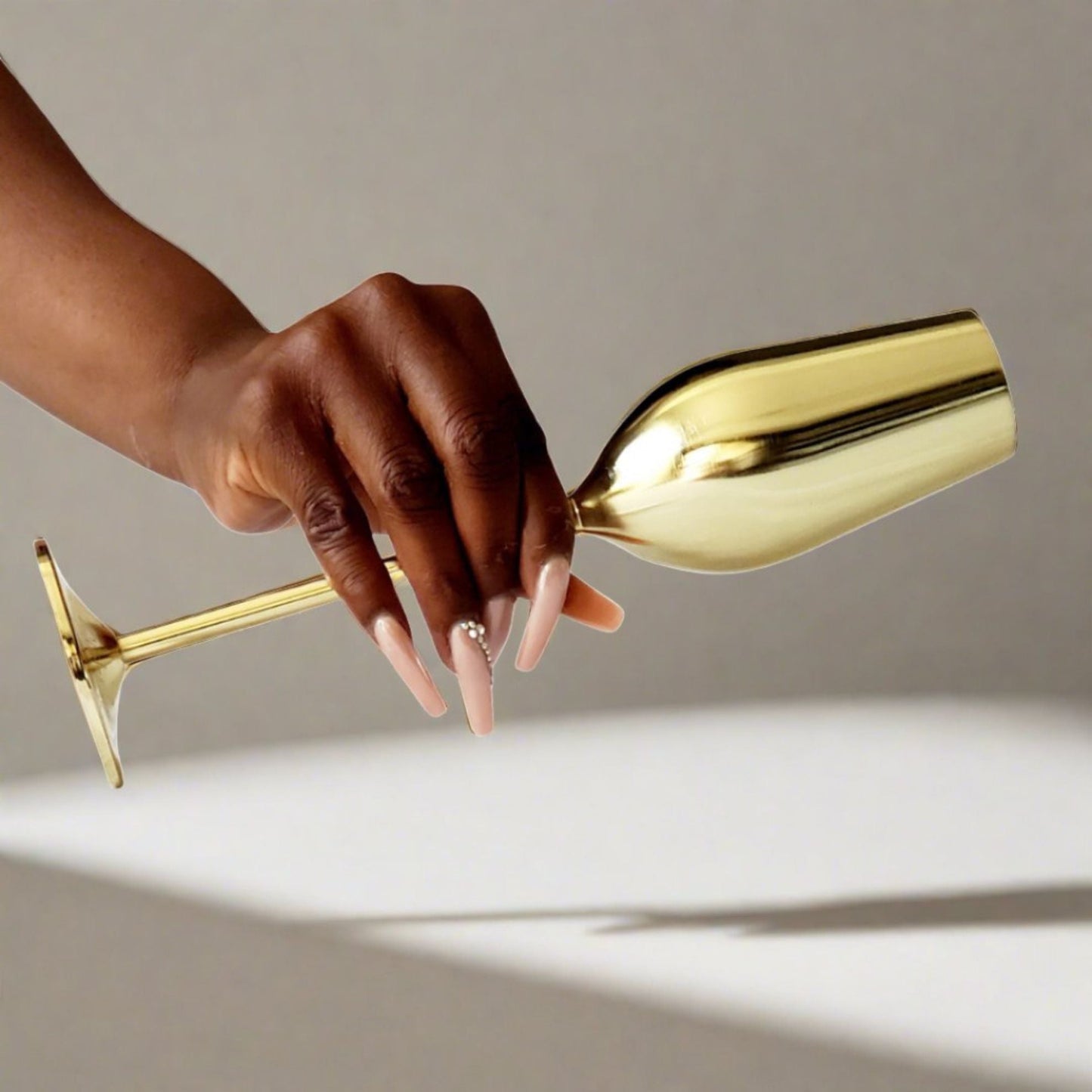 Unbreakable Champagne Flutes (Gold) (Online Exclusive)