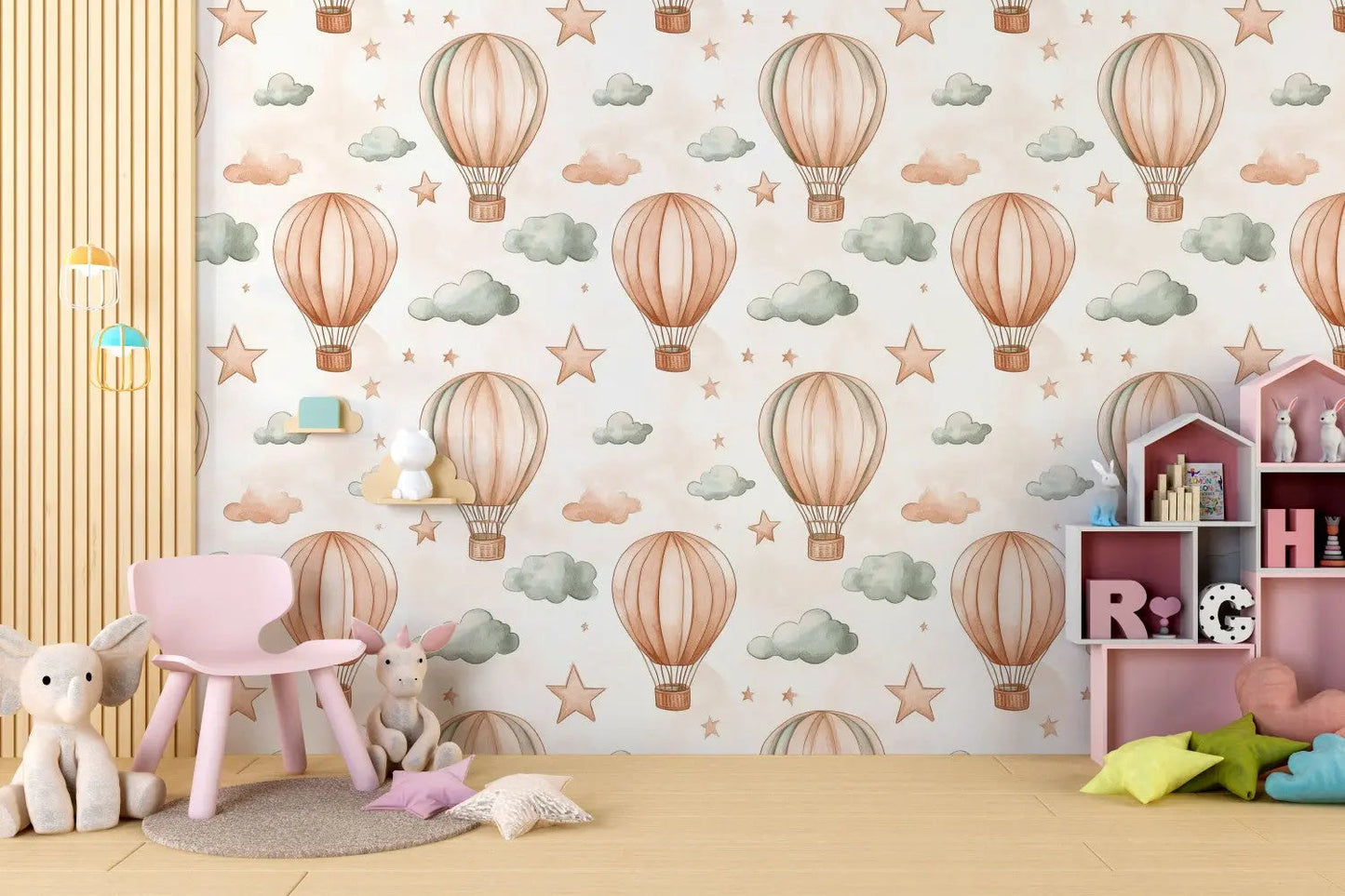 Vintage Sky Adventure Wallpaper (Online Exclusive)