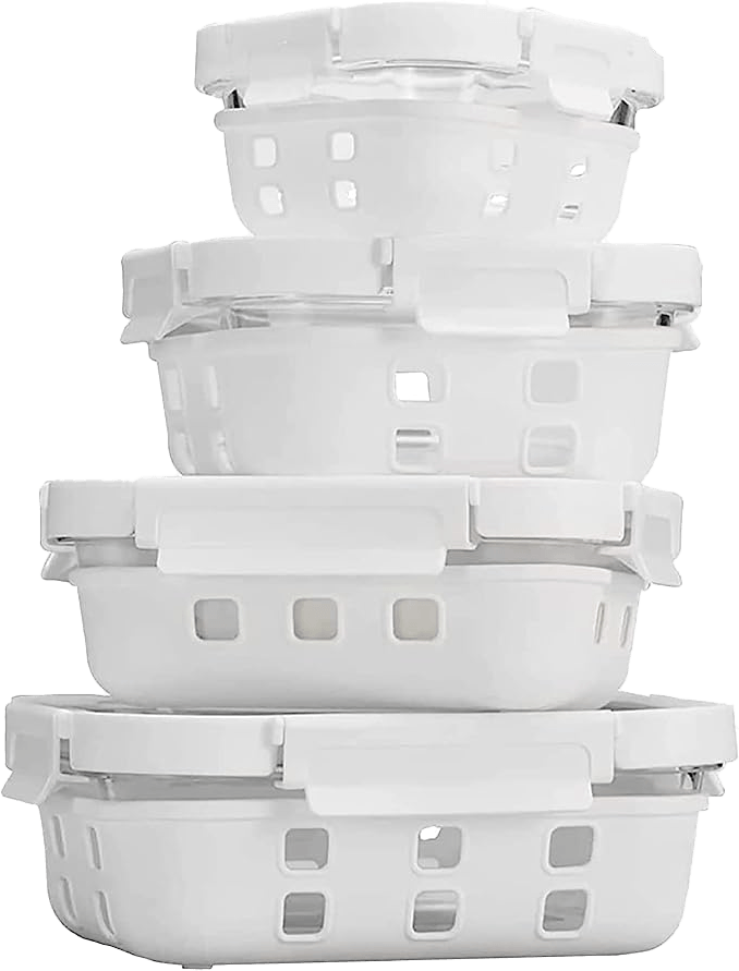 Glass Container w/ Silicone Wrap Set (Online Exclusive)