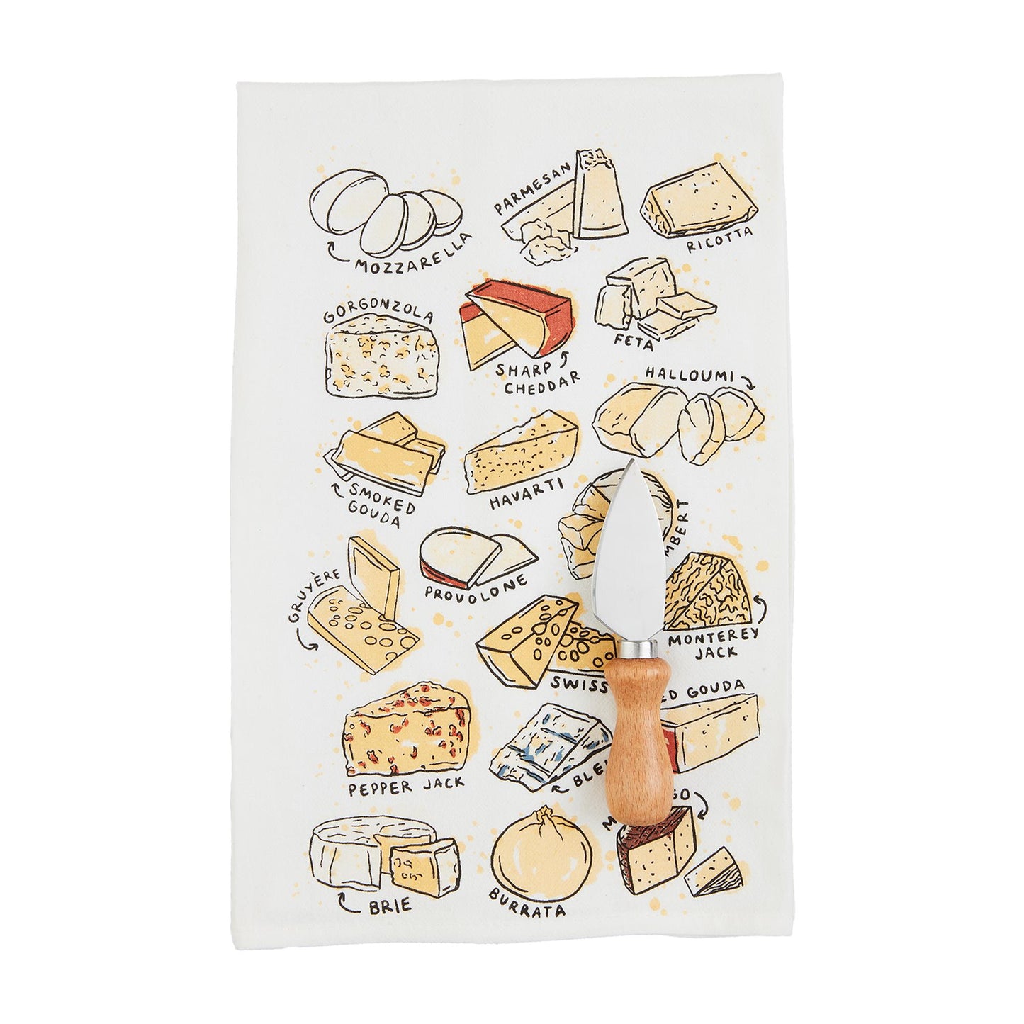 CHEESE REPEAT TOWEL SET
