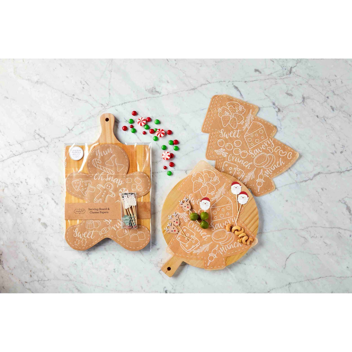 Gingerbread Kraft Paper Board