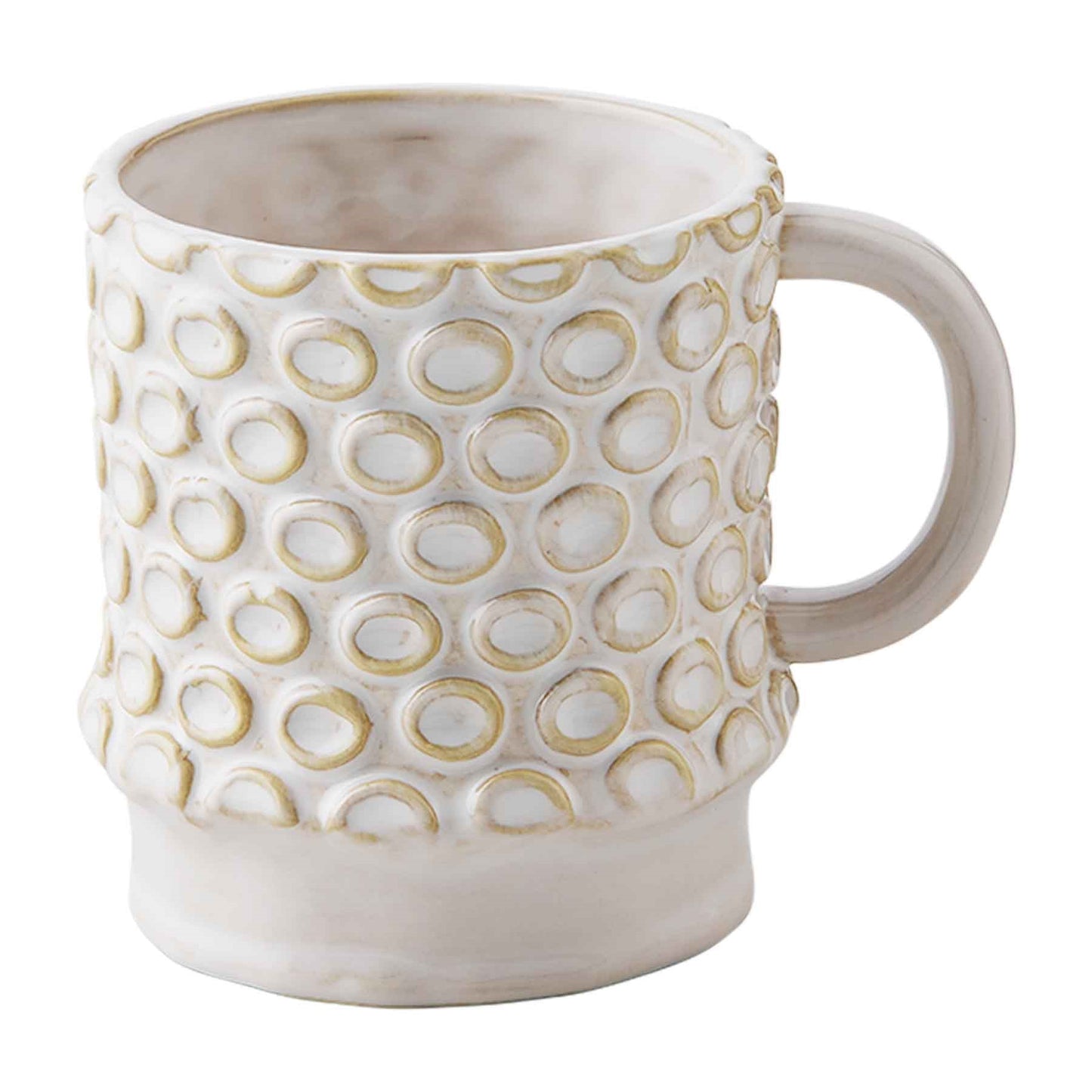CIRCLES STONEWARE MUG
