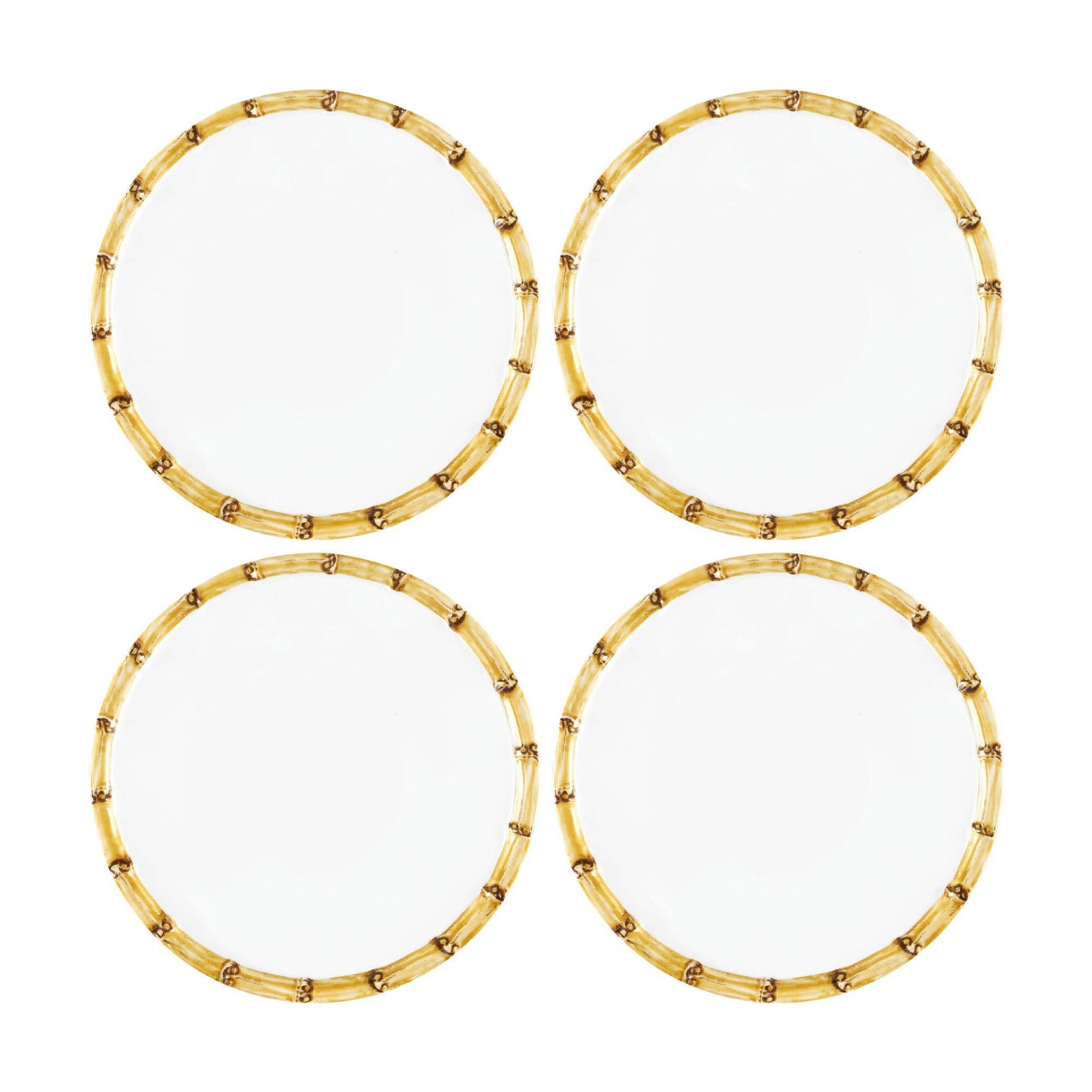 Bamboo Melamine Dessert Plate