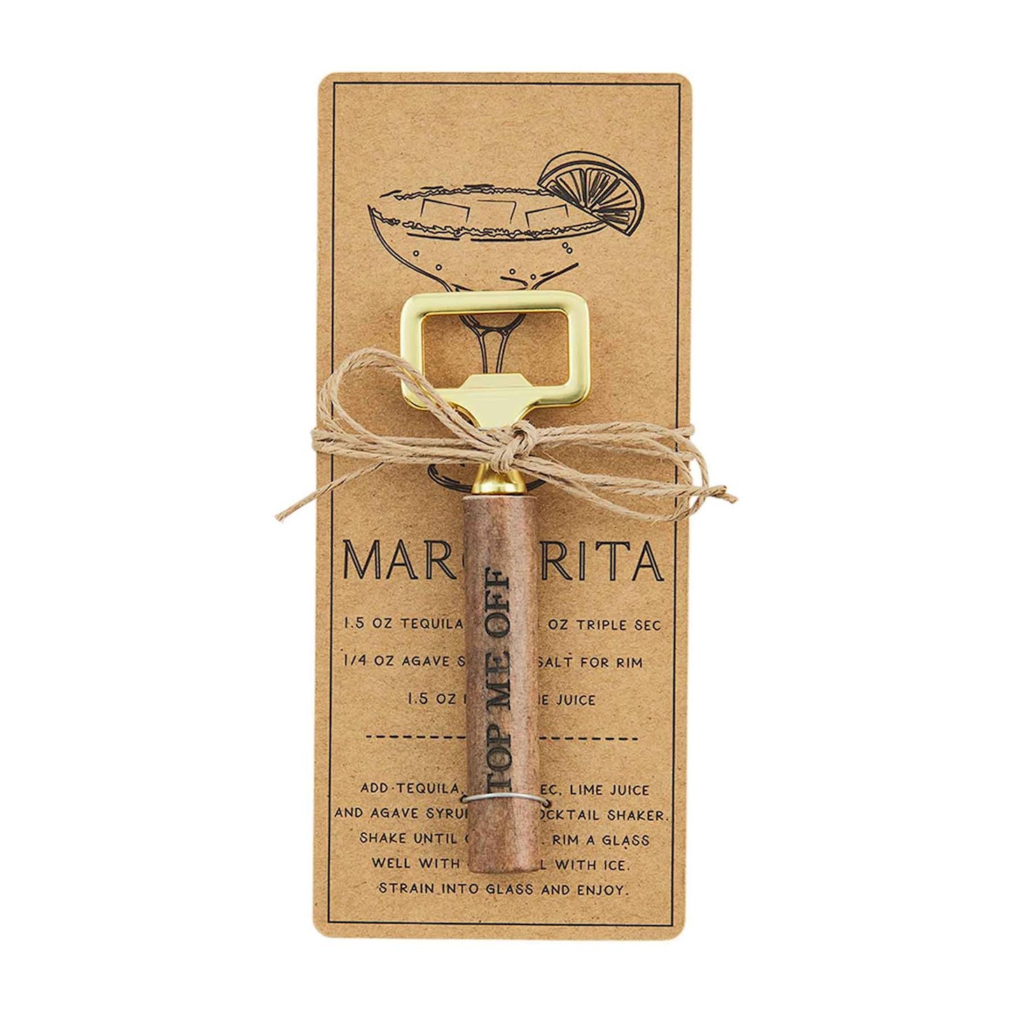 DRINK RECIPE OPENERS