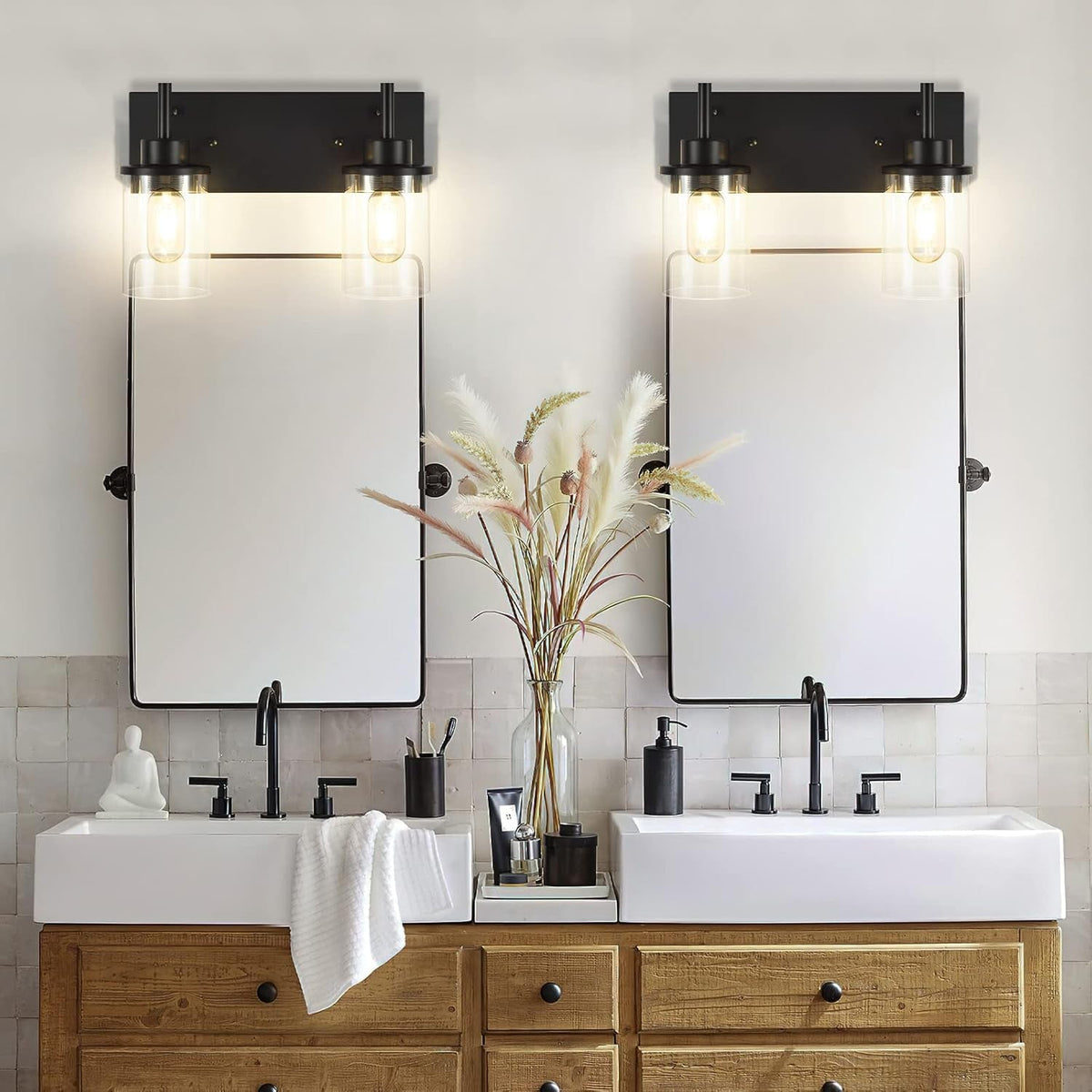 Clear Glass Shade Wall Sconce (Online Exclusive)