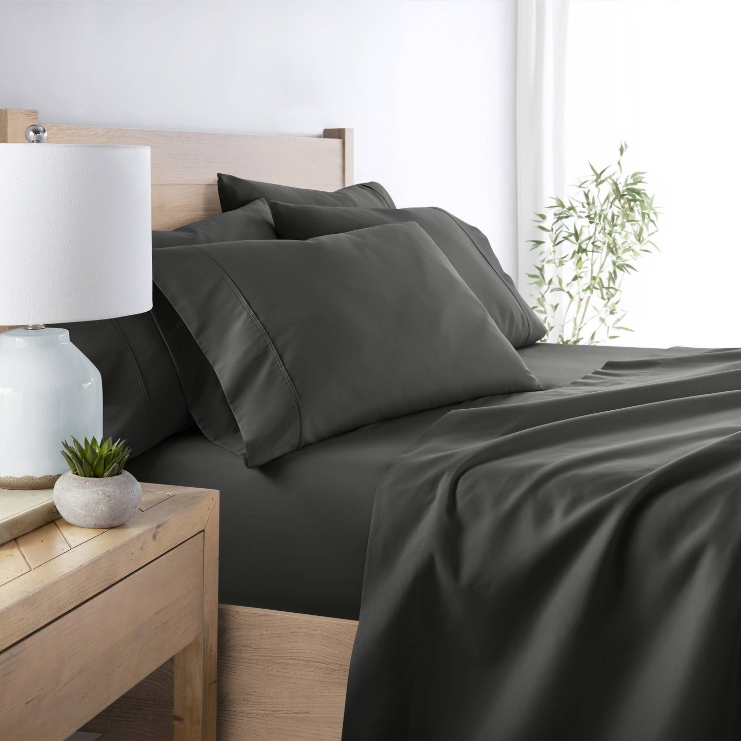 Home Collection Luxury Ultra Soft 6 Piece Bed Sheet Set