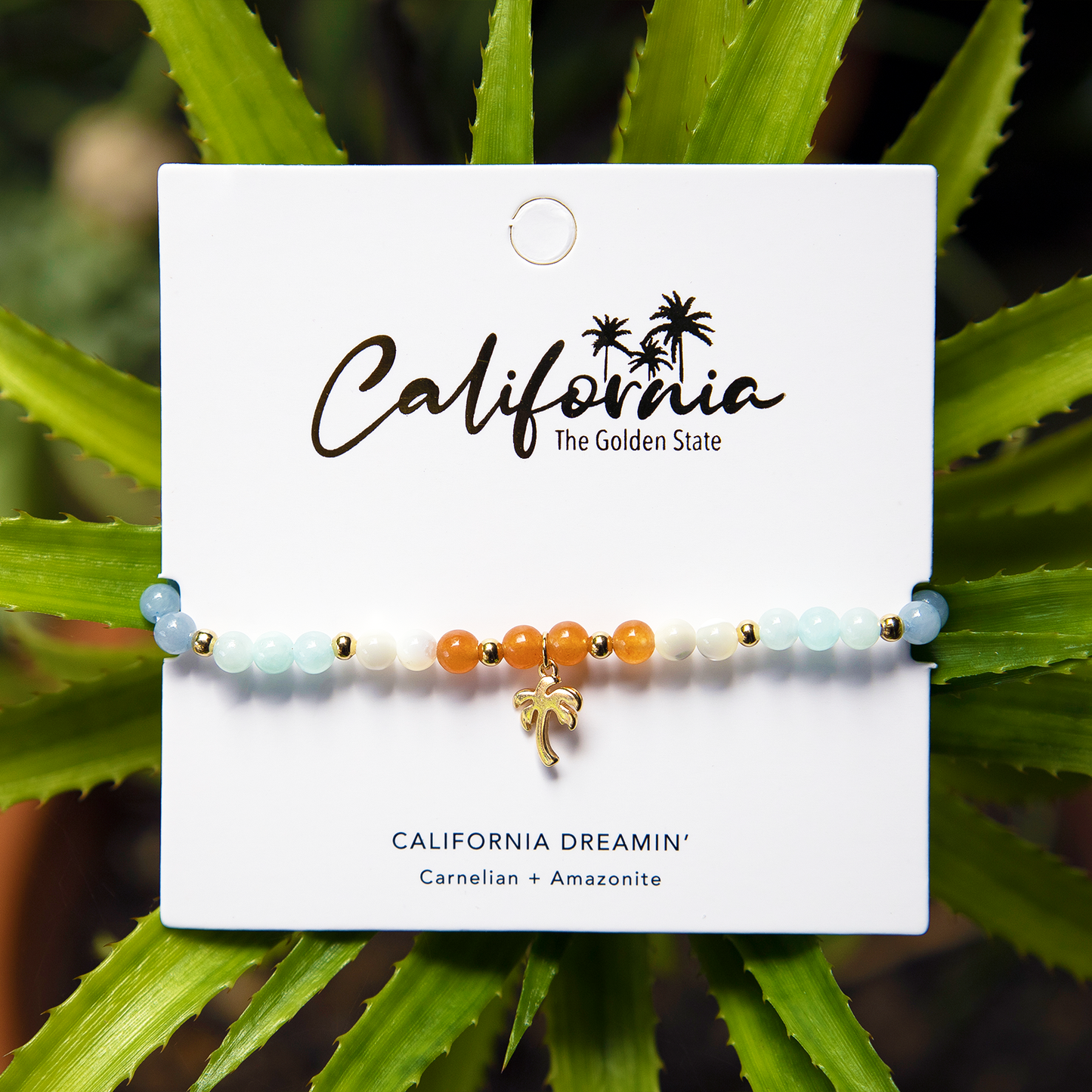 California Dreamin' California Healing 4mm Bracelet