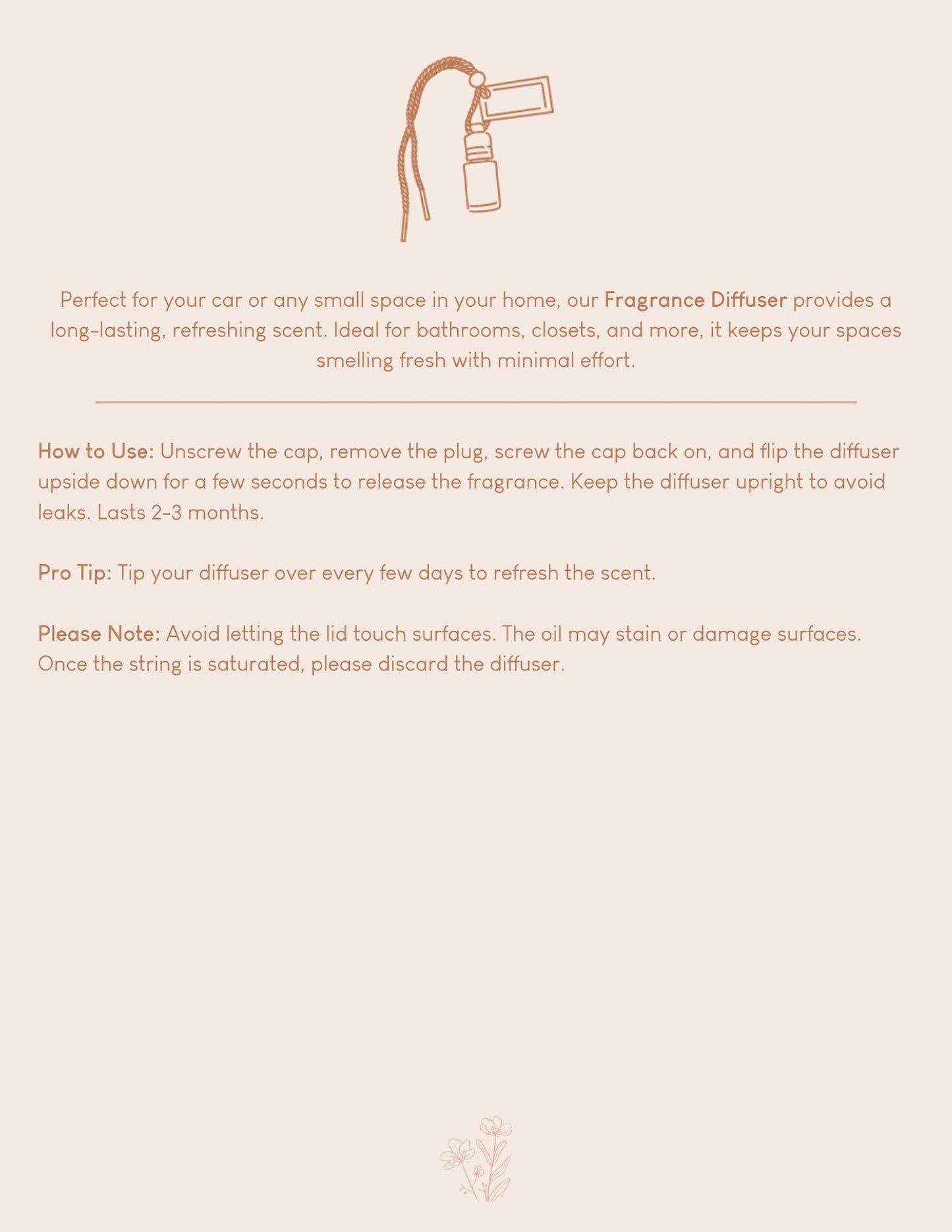 Cashmere Cream Fragrance Diffuser