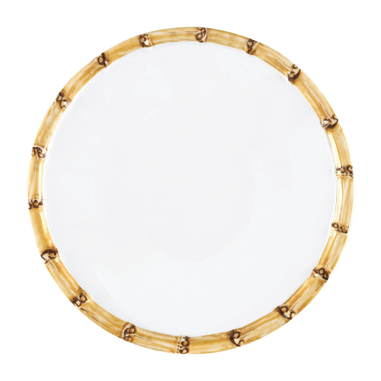 Bamboo Melamine Dessert Plate
