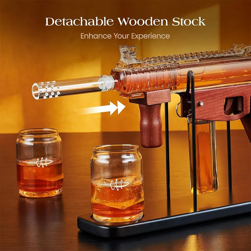 Rat-Tat-Tat Machine-Gun Whiskey Decaner Set (Online Exclusive)