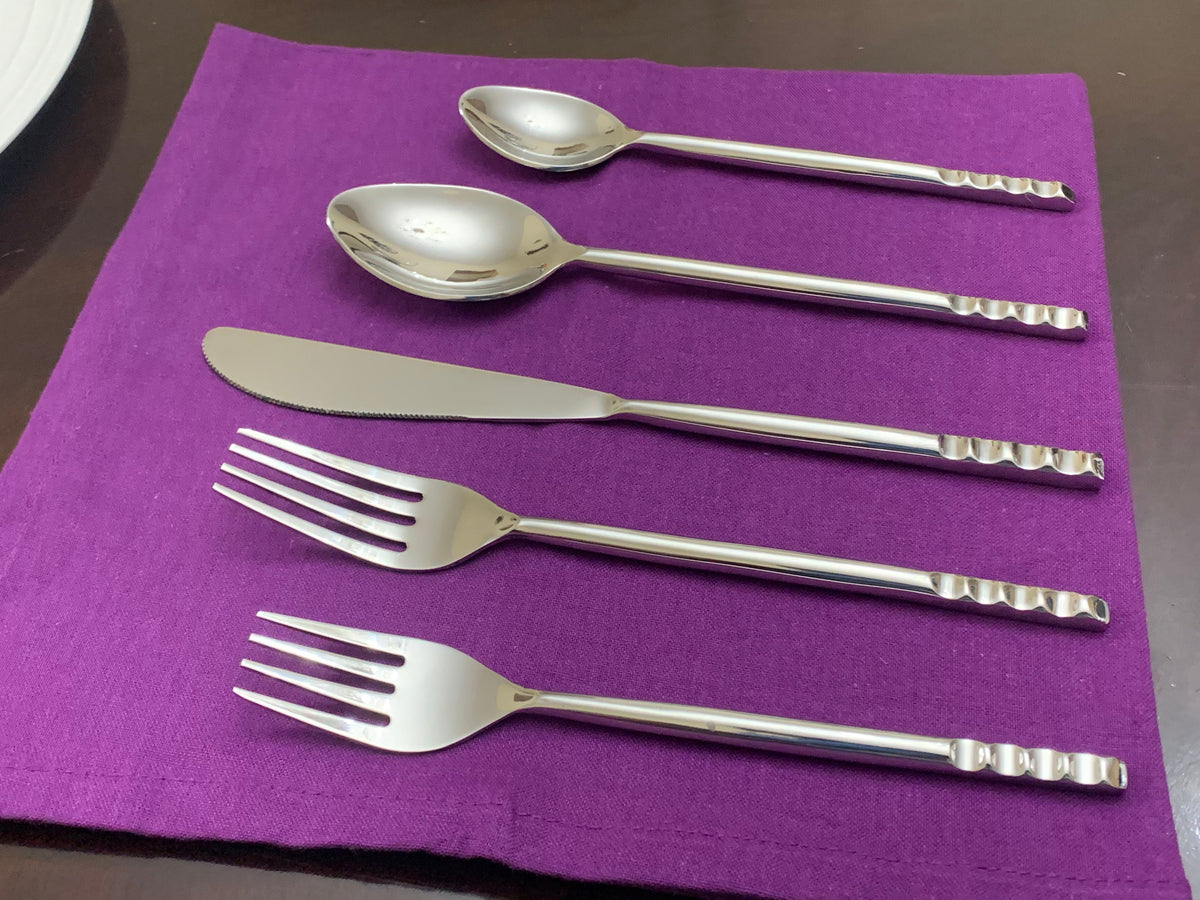 5 Piece Flatware Set, Service for 4-Modern (Online Exclusive)