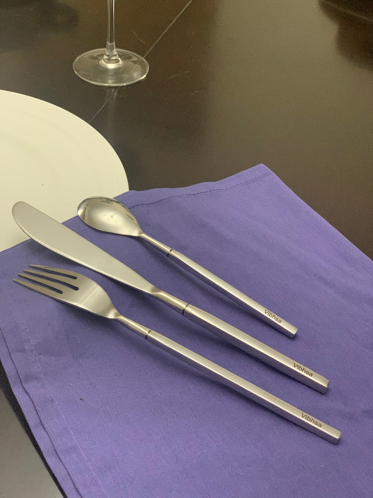 Vibhsa 36-PC Flatware Set (Dinner Knife, Dinner Fork, Dessert Spoon) (Online Exclusive)