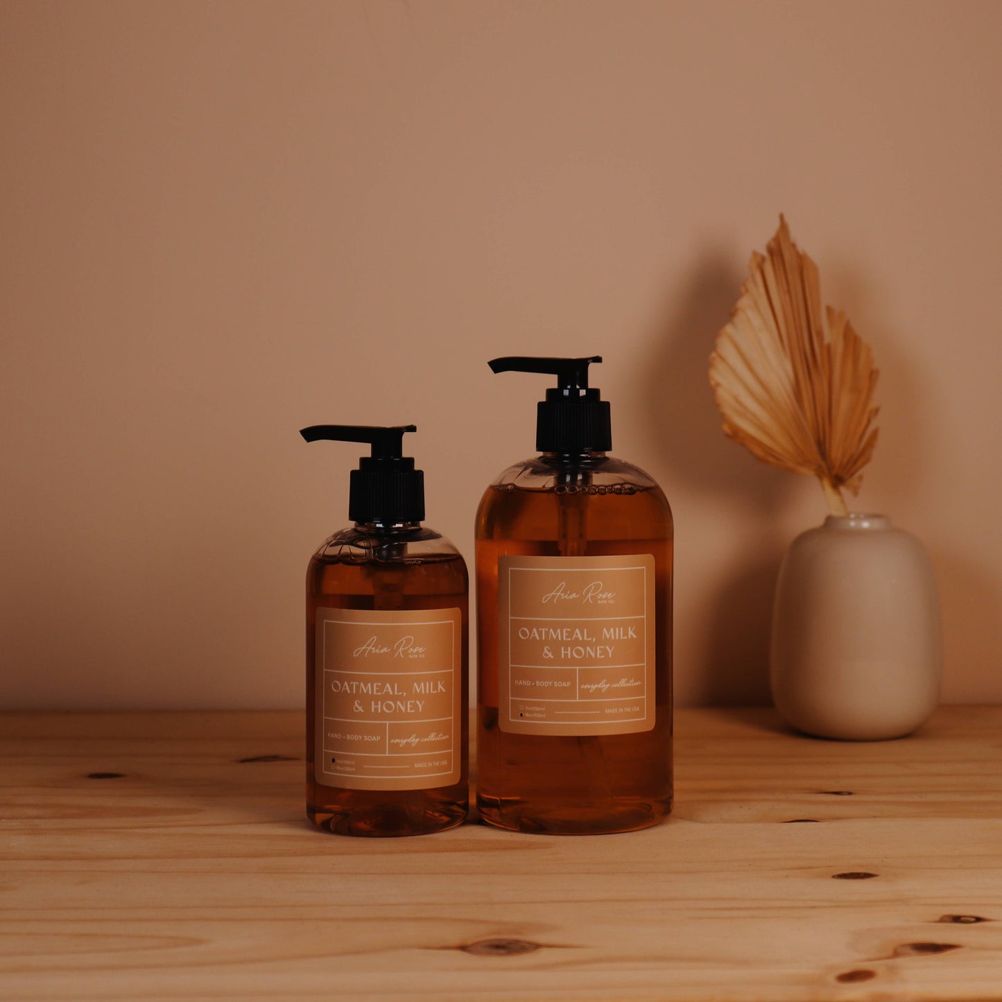 Oatmeal, Milk, & Honey Hand + Body Liquid Soap