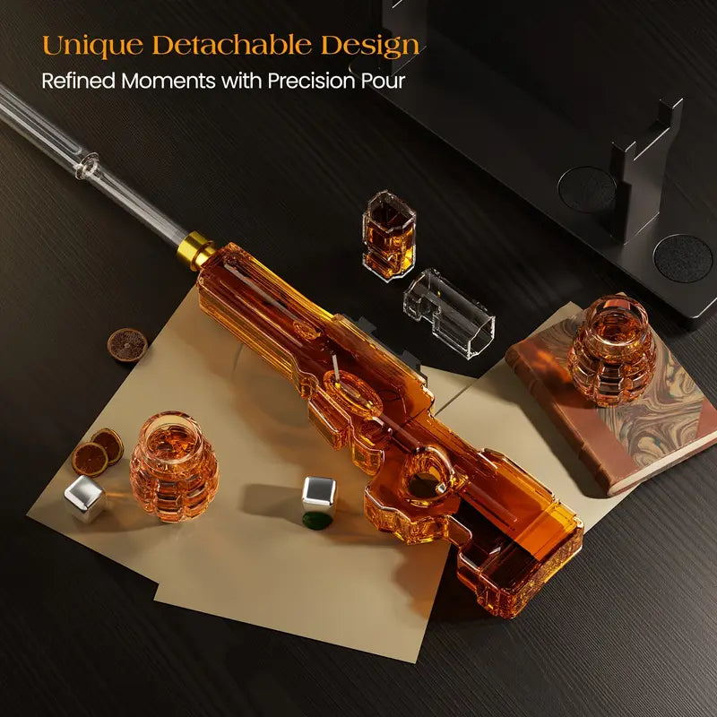 Sniper Whiskey Decanter Set (Online Exclusive)