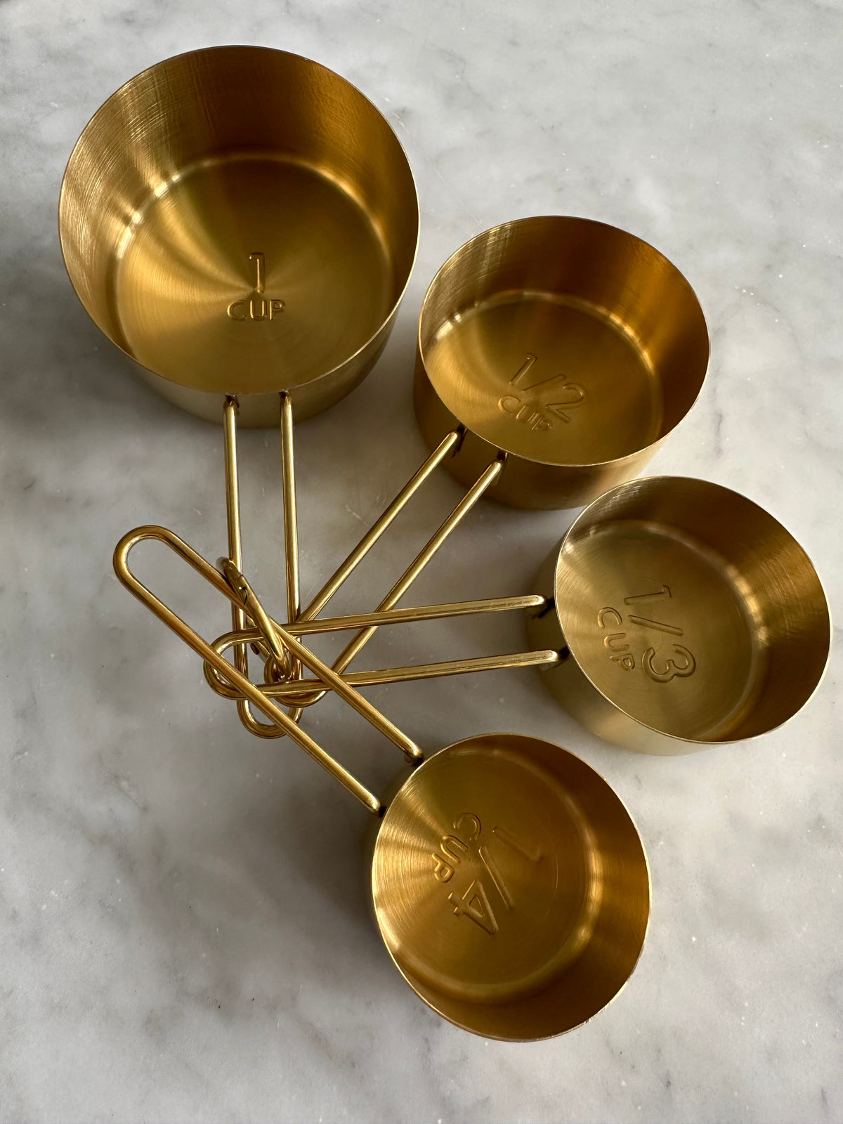 Sorrento Gold Measuring Cups & Spoons Set (Online Exclusive)
