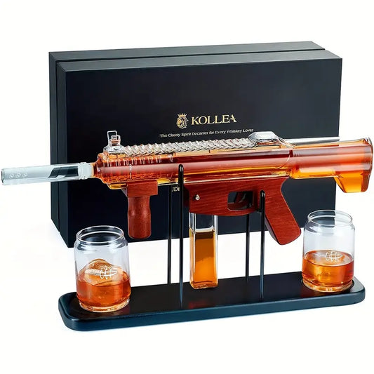 Rat-Tat-Tat Machine-Gun Whiskey Decaner Set (Online Exclusive)