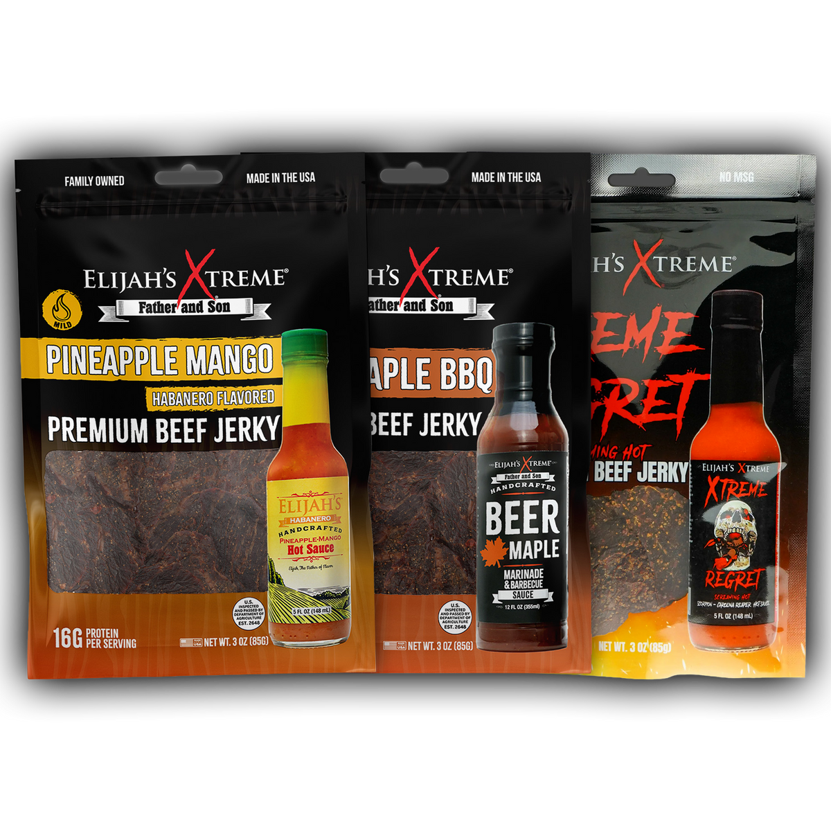 Beef Jerky Trio Pack (Online Exclusive)