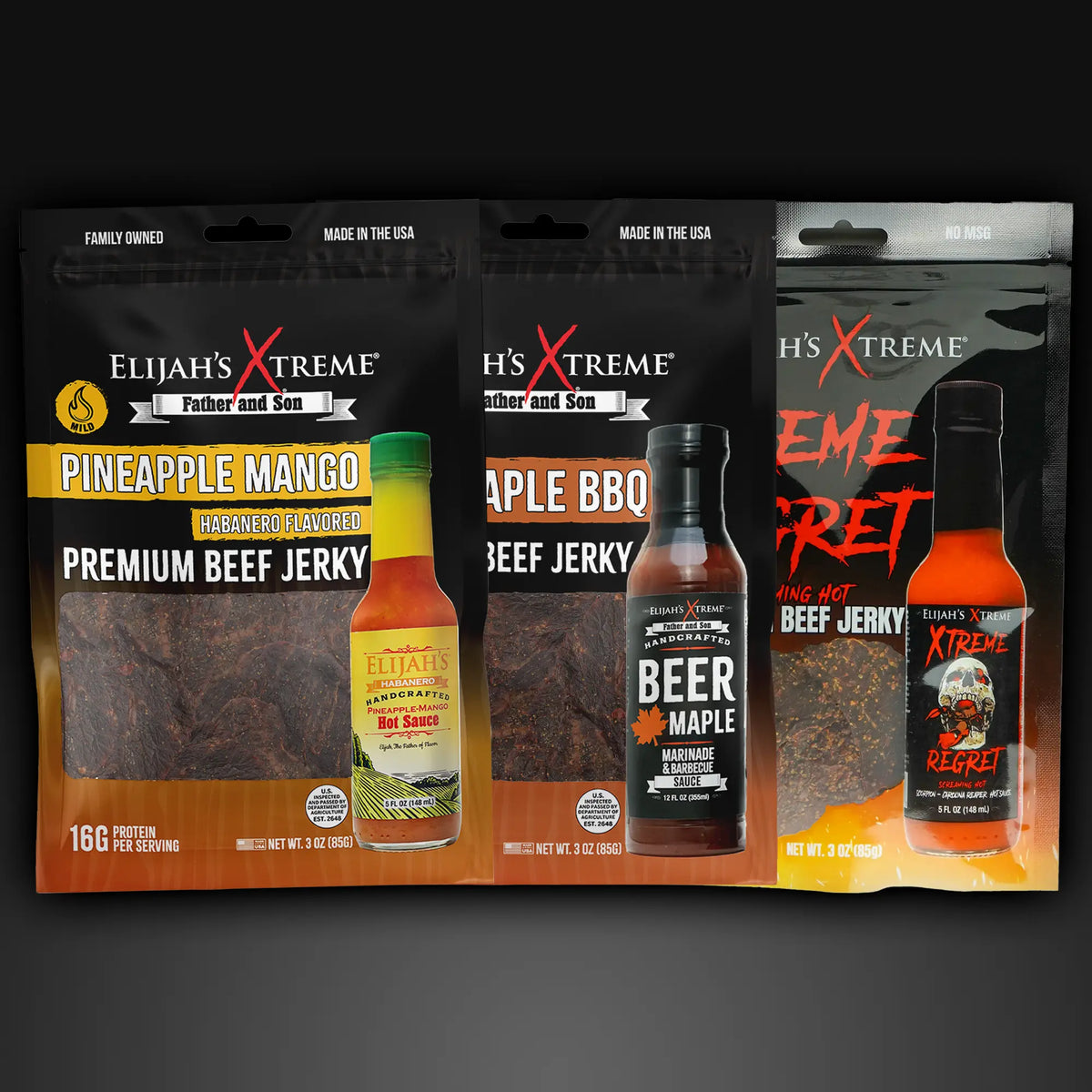 Beef Jerky Trio Pack (Online Exclusive)