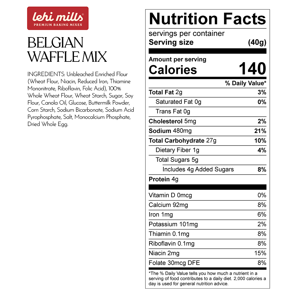 Belgian Waffle Mix (Online Exclusive)