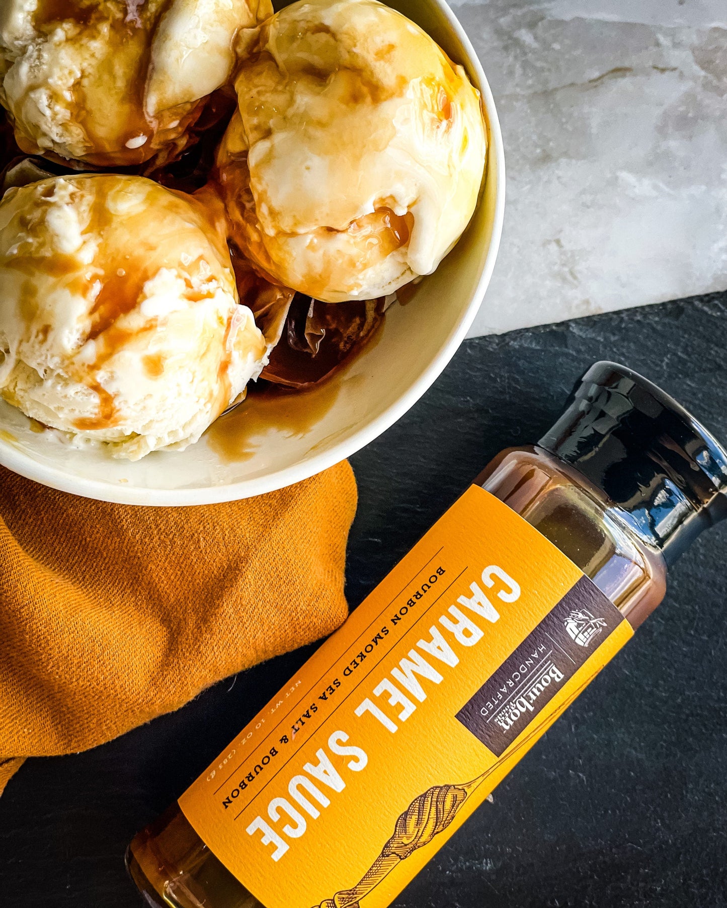Caramel Sauce – Bourbon Smoked Sea Salt & Bourbon (Online Exclusive)