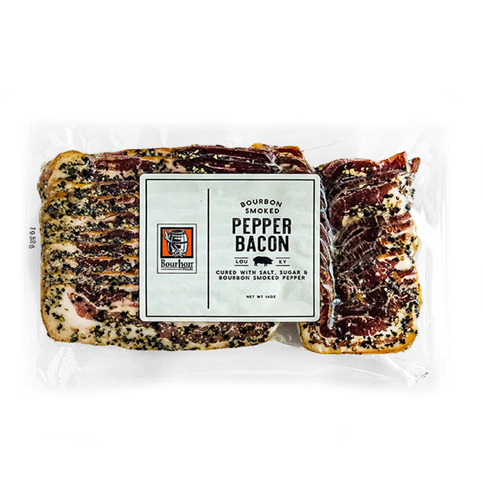 Bourbon Smoked Pepper Bacon