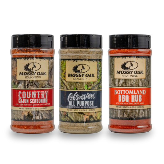 Mossy Oak Seasoning - Bundle Set of Three (Online Exclusive)