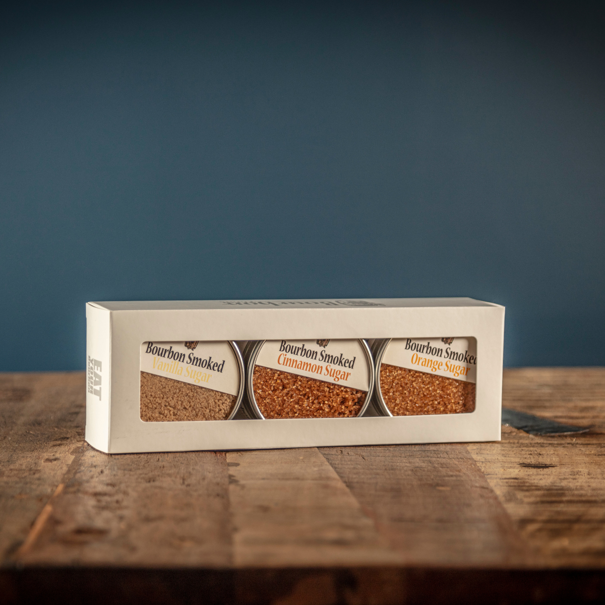 Bourbon Smoked Sugars Trio - Orange, Vanilla, Cinnamon (Online Exclusive)