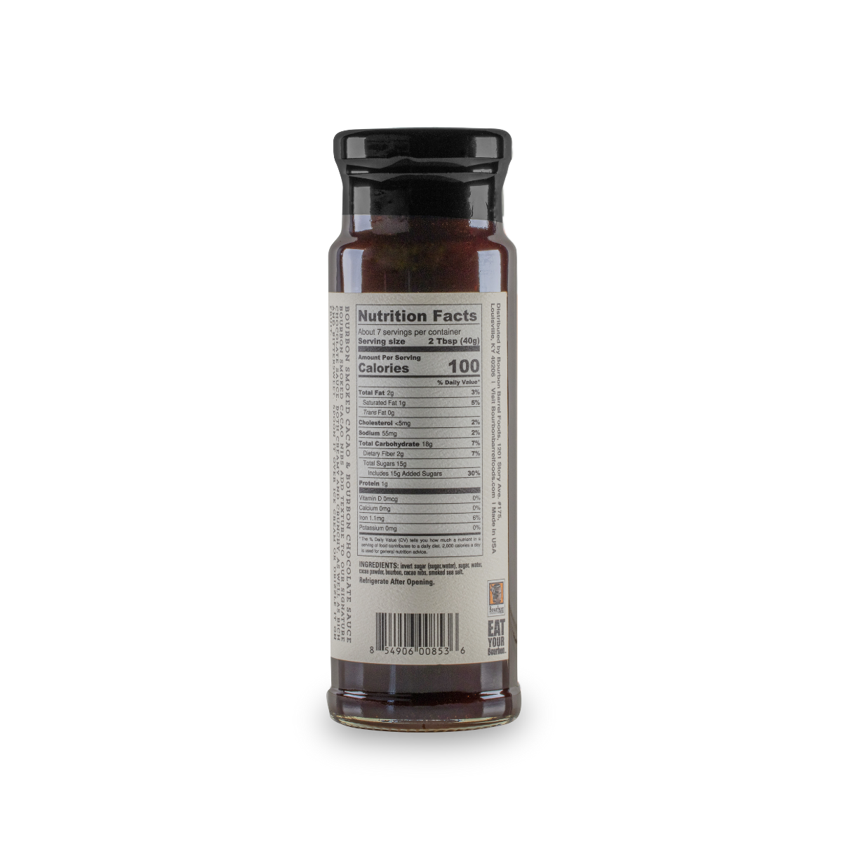 Chocolate Sauce – Bourbon Smoked Cacao Nibs & Bourbon (Online Exclusive)
