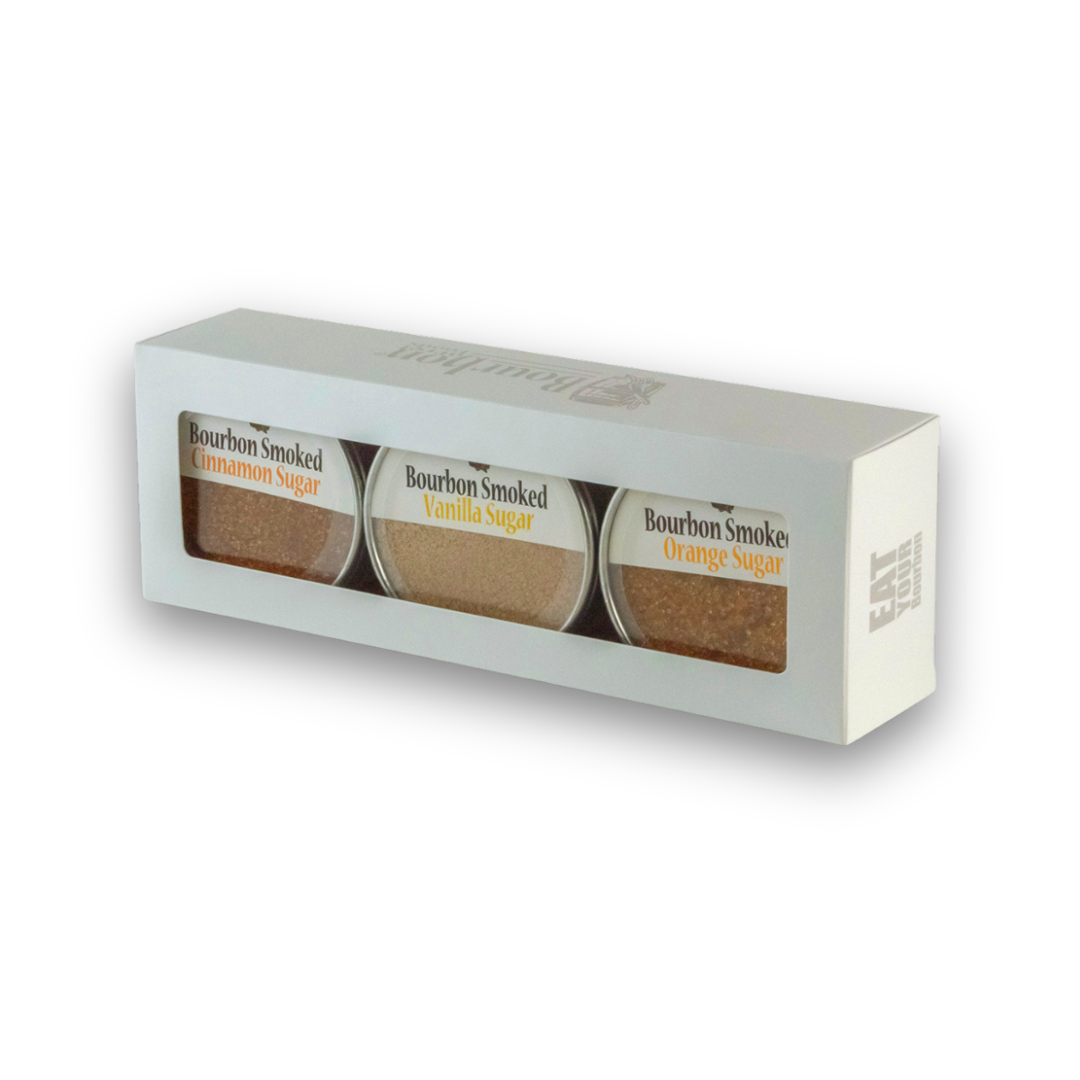 Bourbon Smoked Sugars Trio - Orange, Vanilla, Cinnamon (Online Exclusive)