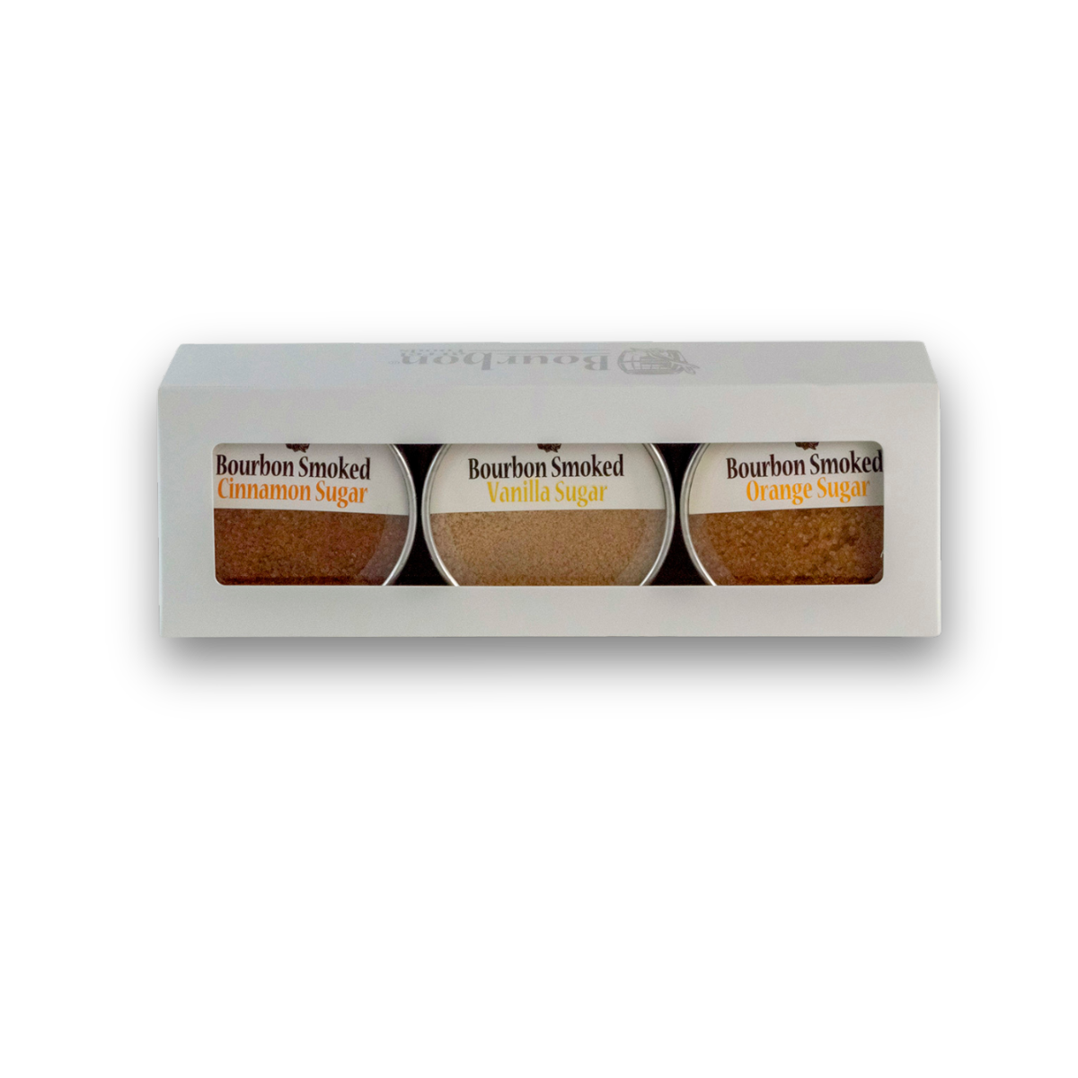 Bourbon Smoked Sugars Trio - Orange, Vanilla, Cinnamon (Online Exclusive)
