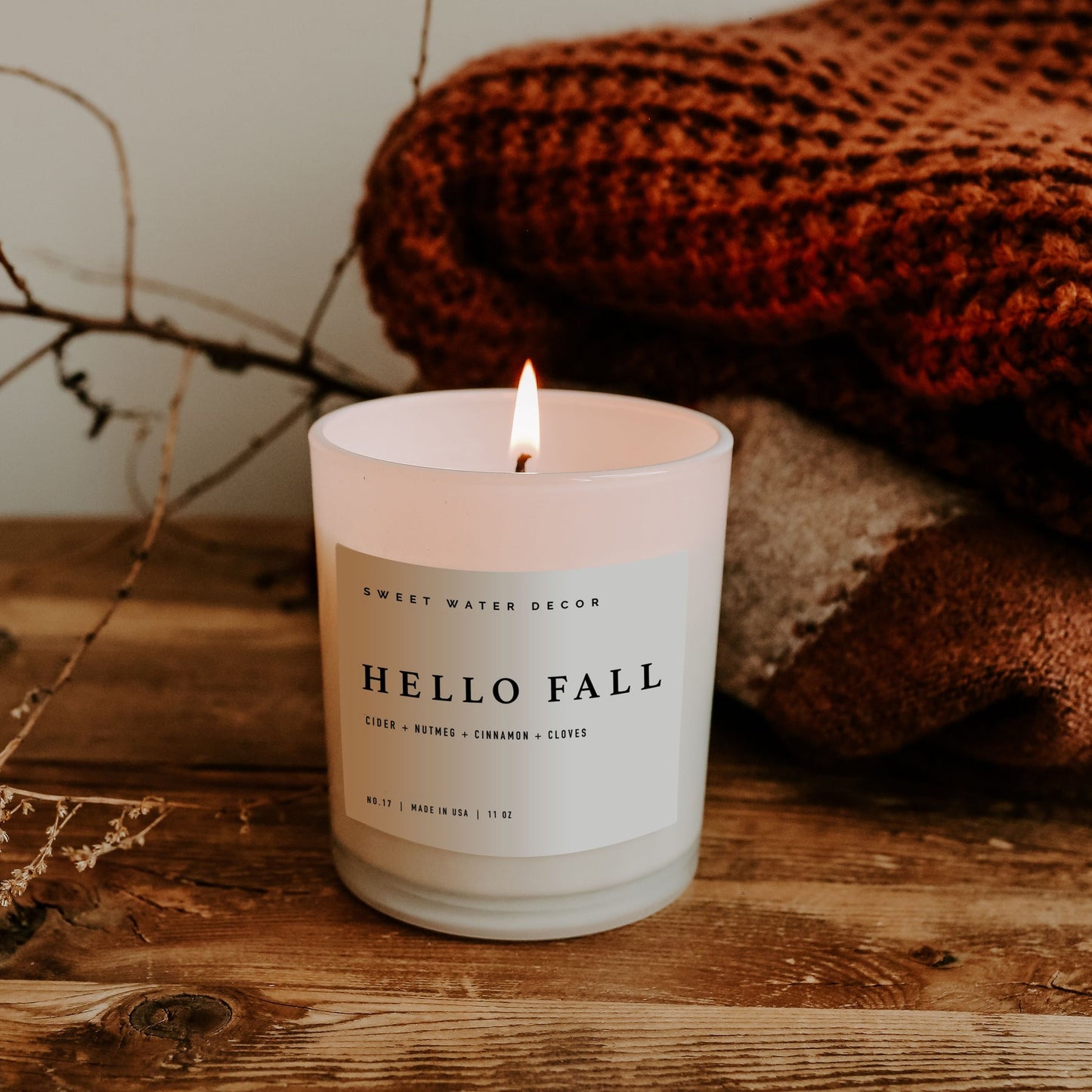 Hello Fall Soy Candle