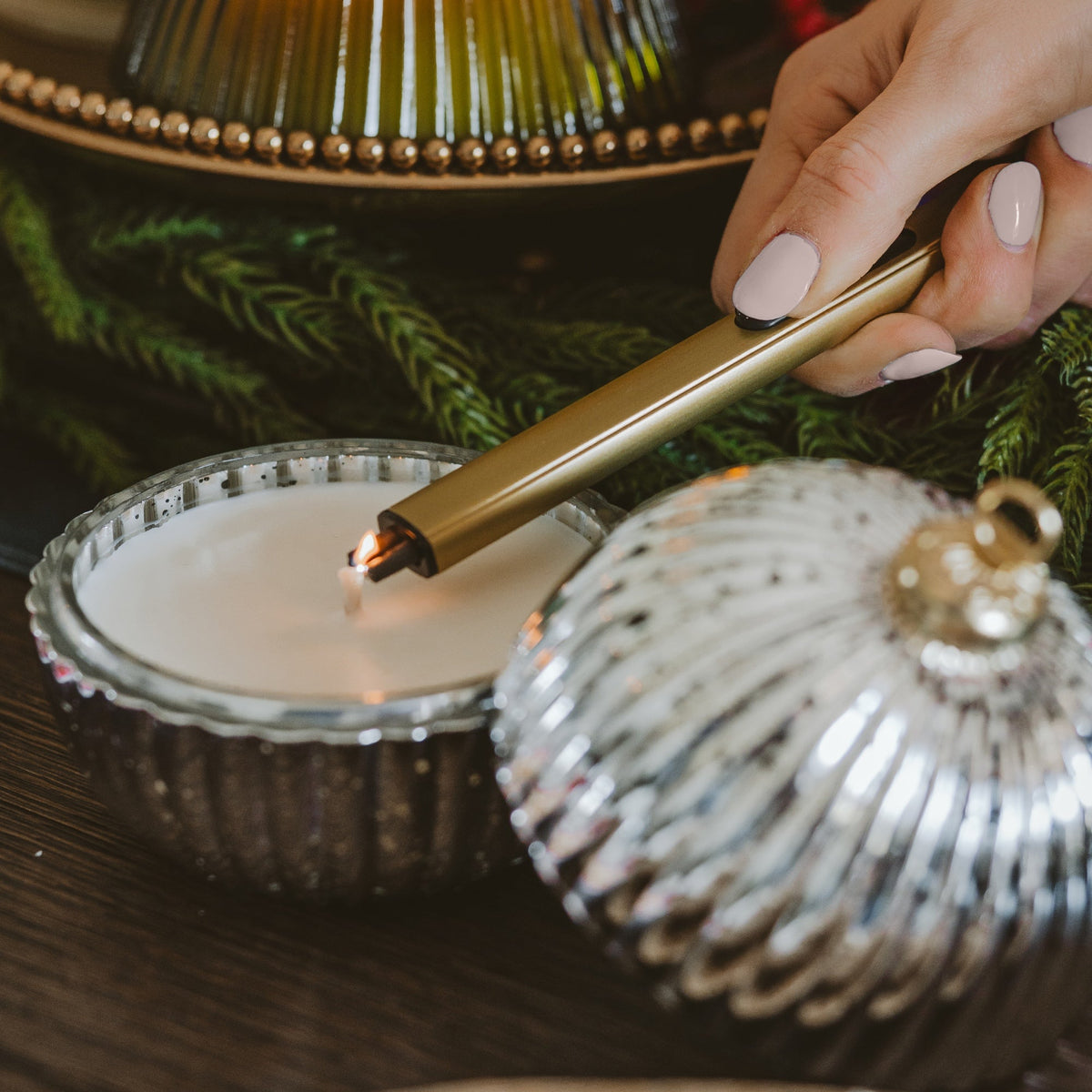 Merry and Bright Soy Candle - Ornament Jar - 5 oz (Online Exclusive