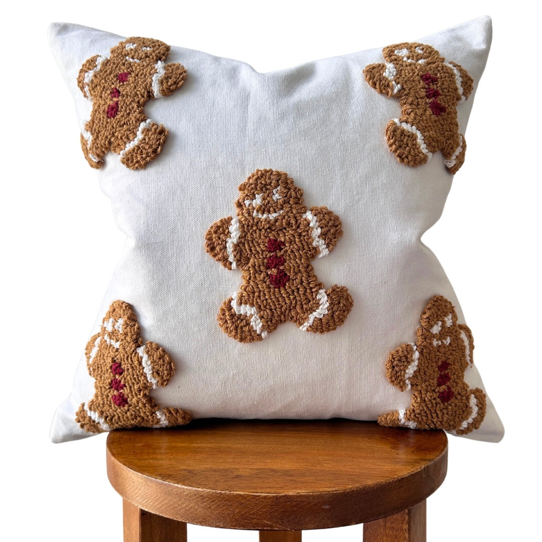 Mini Gingerbread Pillow Cover (Online Exclusive)