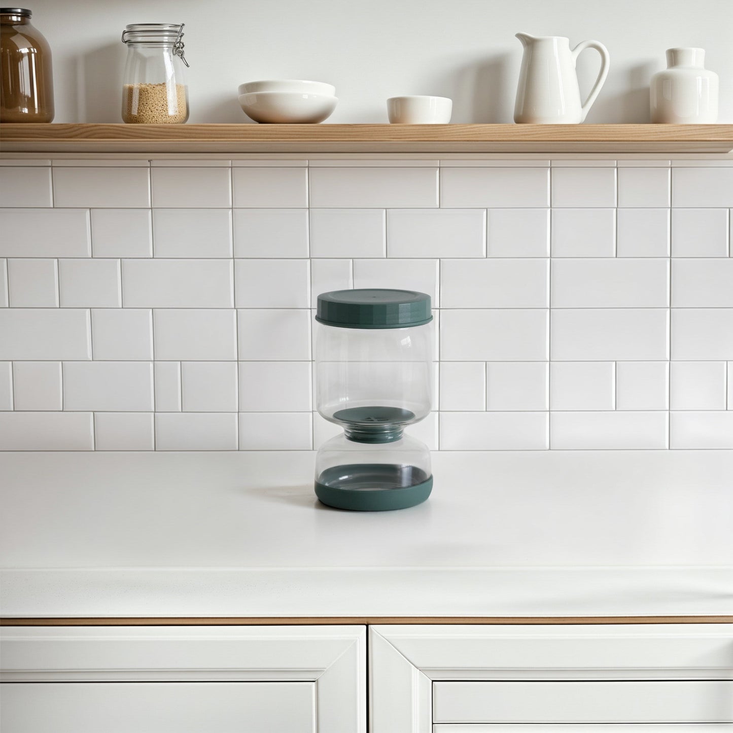 Glass Flip-Over Pickle Jar (Online Exclusive)