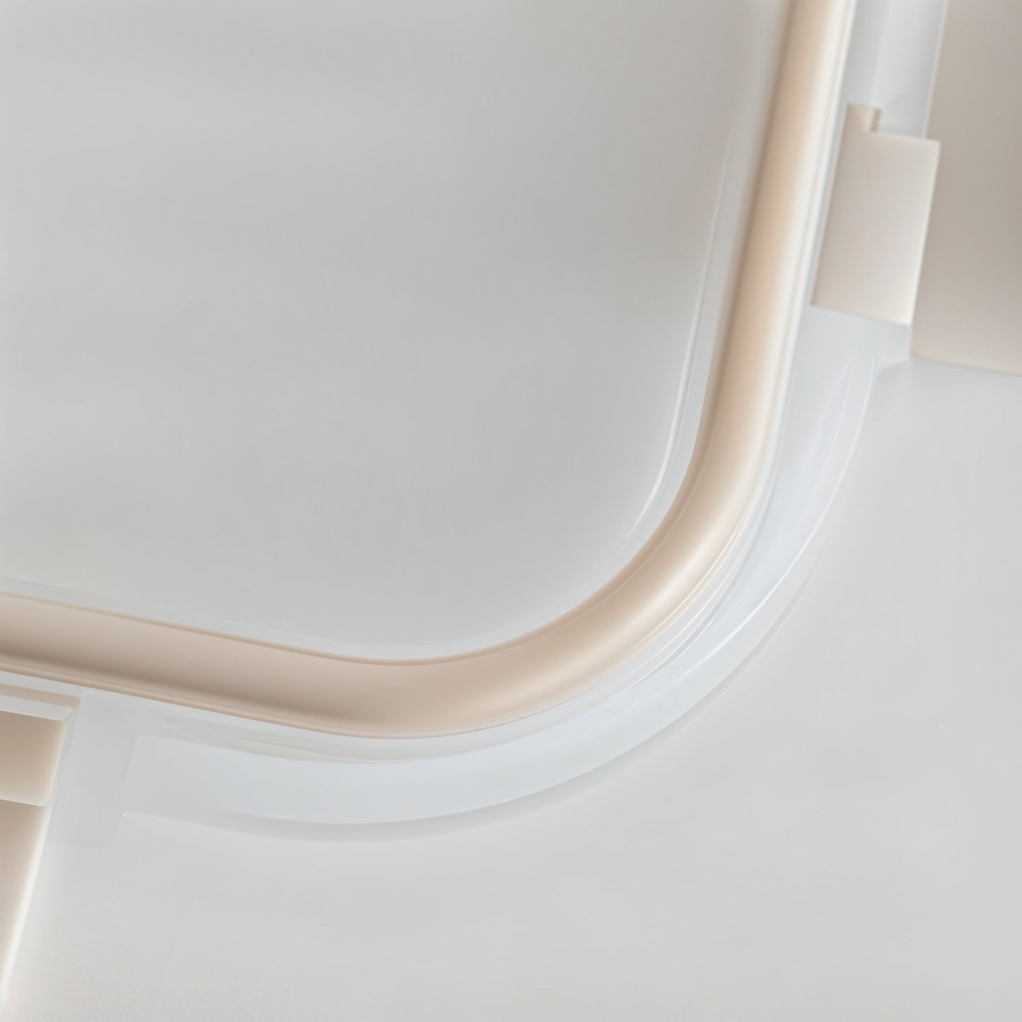Glass Bento Box - 3 Sections (Vanilla) (Online Exclusive)