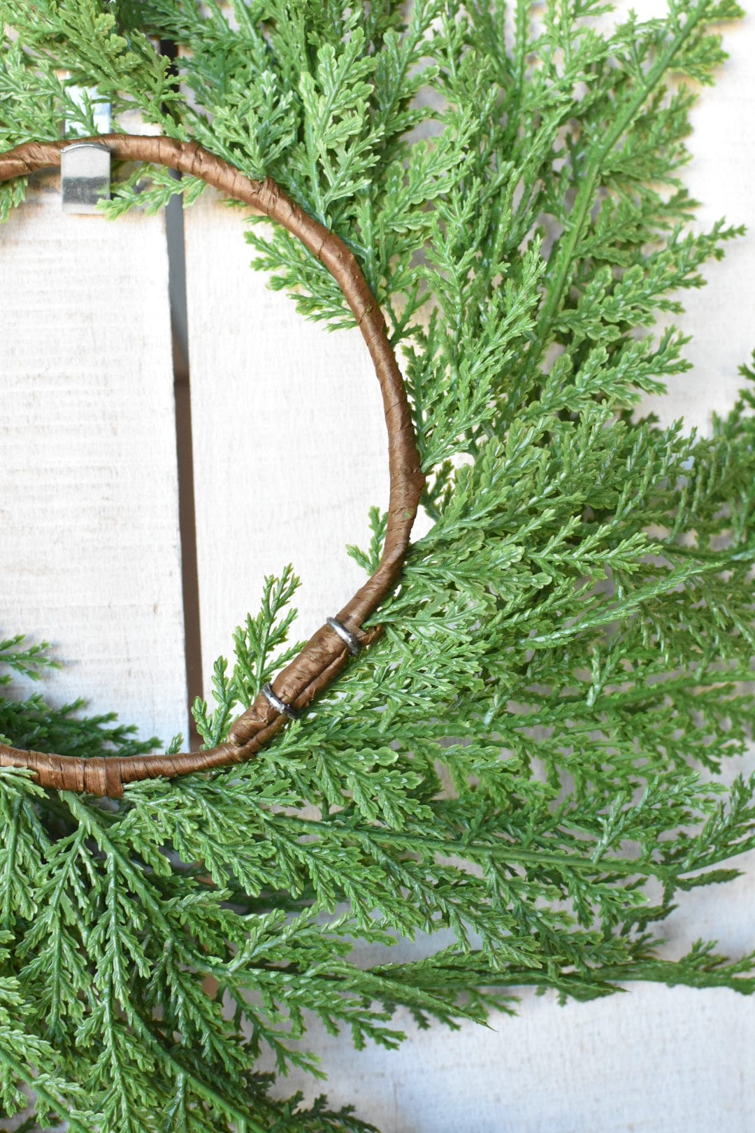 Small Cedar Wreath (4.5" Center Ring) CW2 (Online exclusive)
